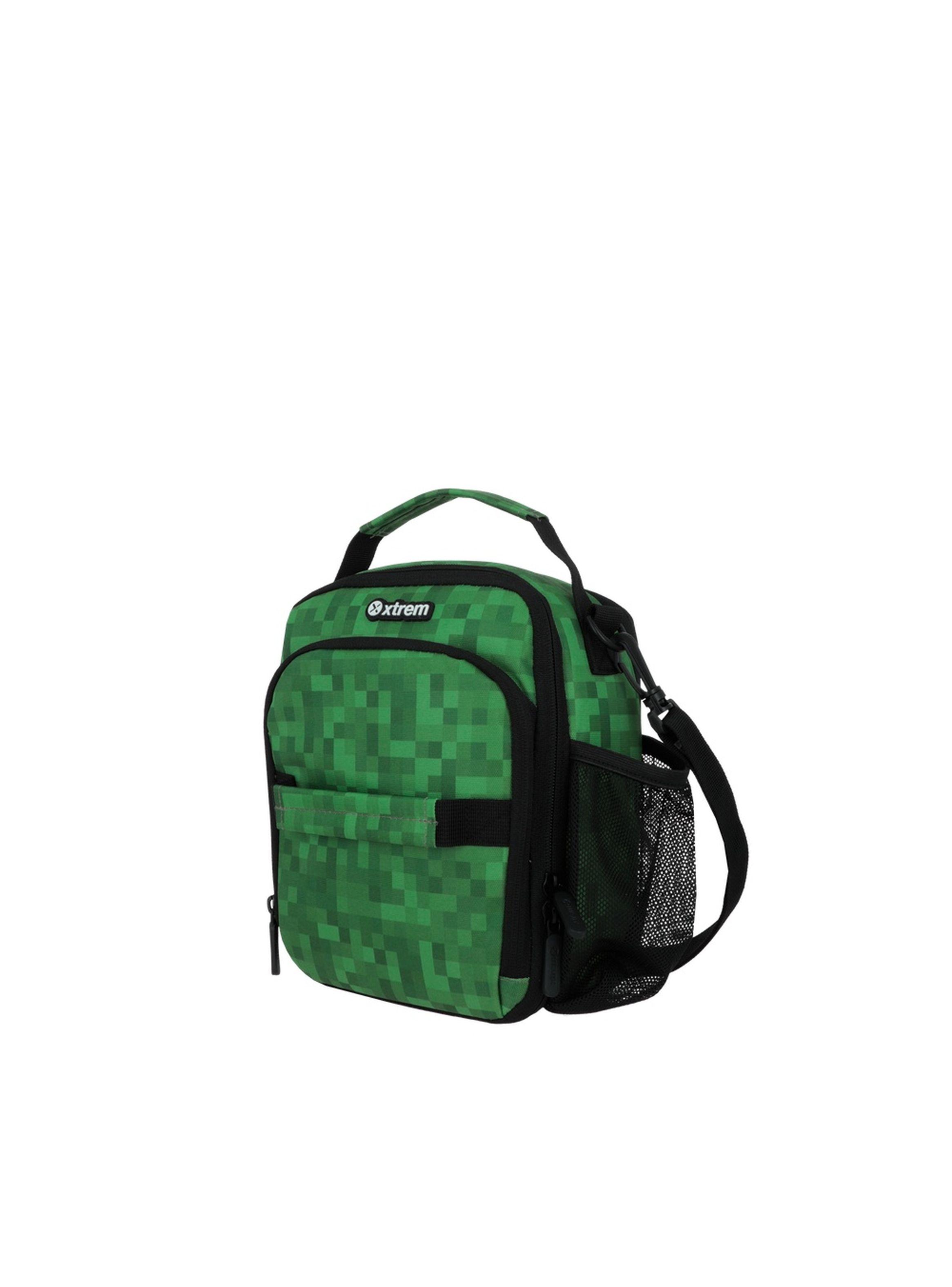 Lonchera Térmica Xtrem Lunch-Pack 6XT Pixels Verde-2