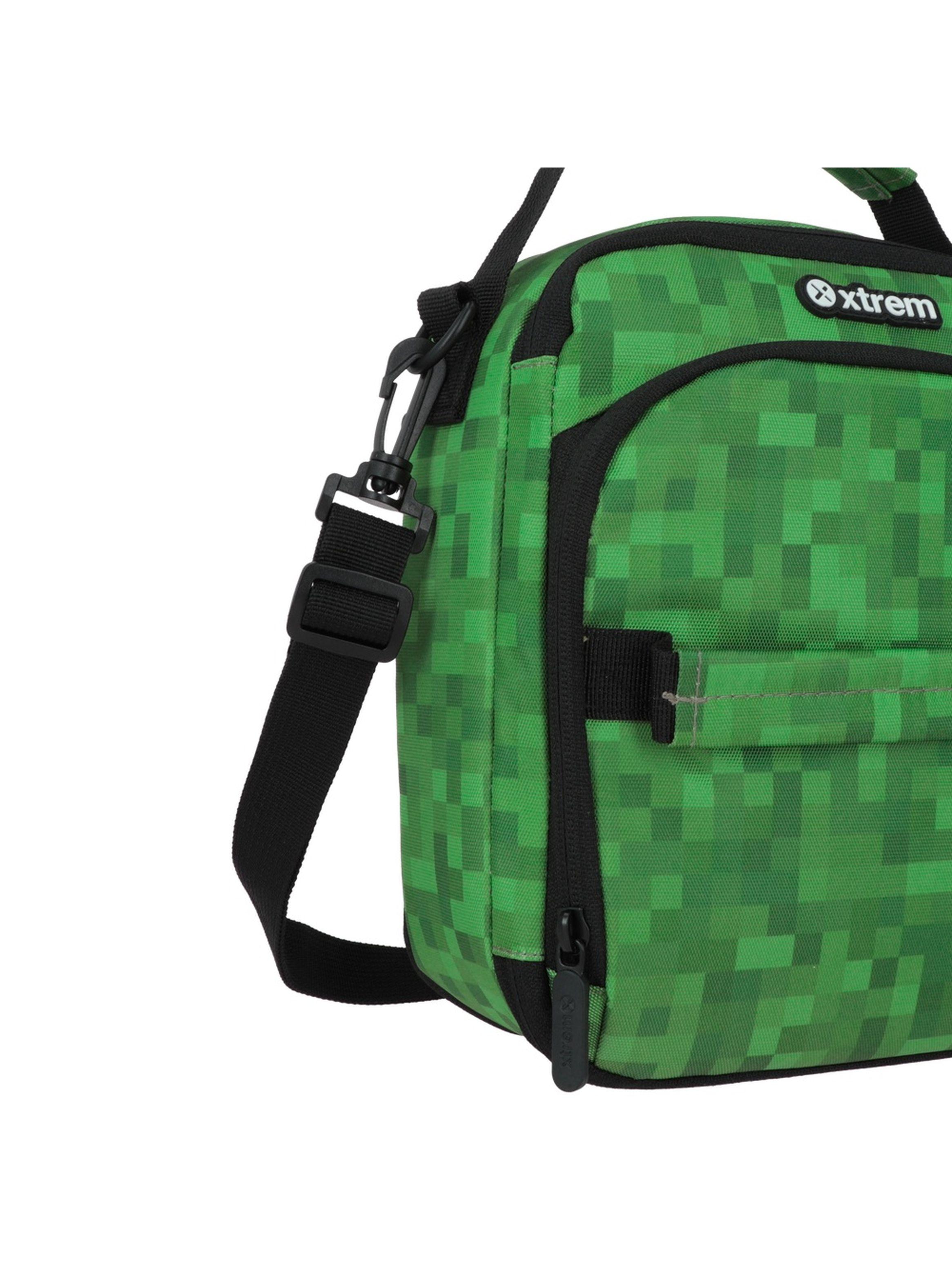 Lonchera Térmica Xtrem Lunch-Pack 6XT Pixels Verde-5