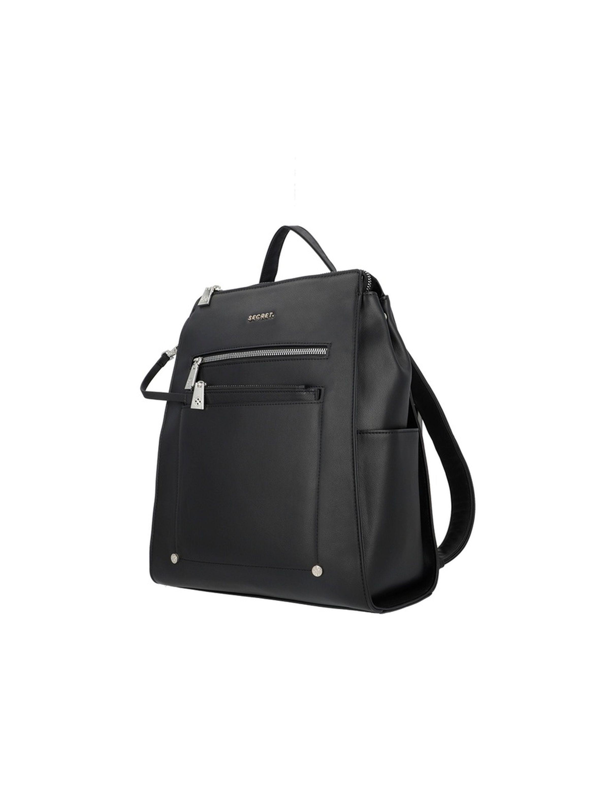 Mochila Secret Grecia SS25 Negro L-1