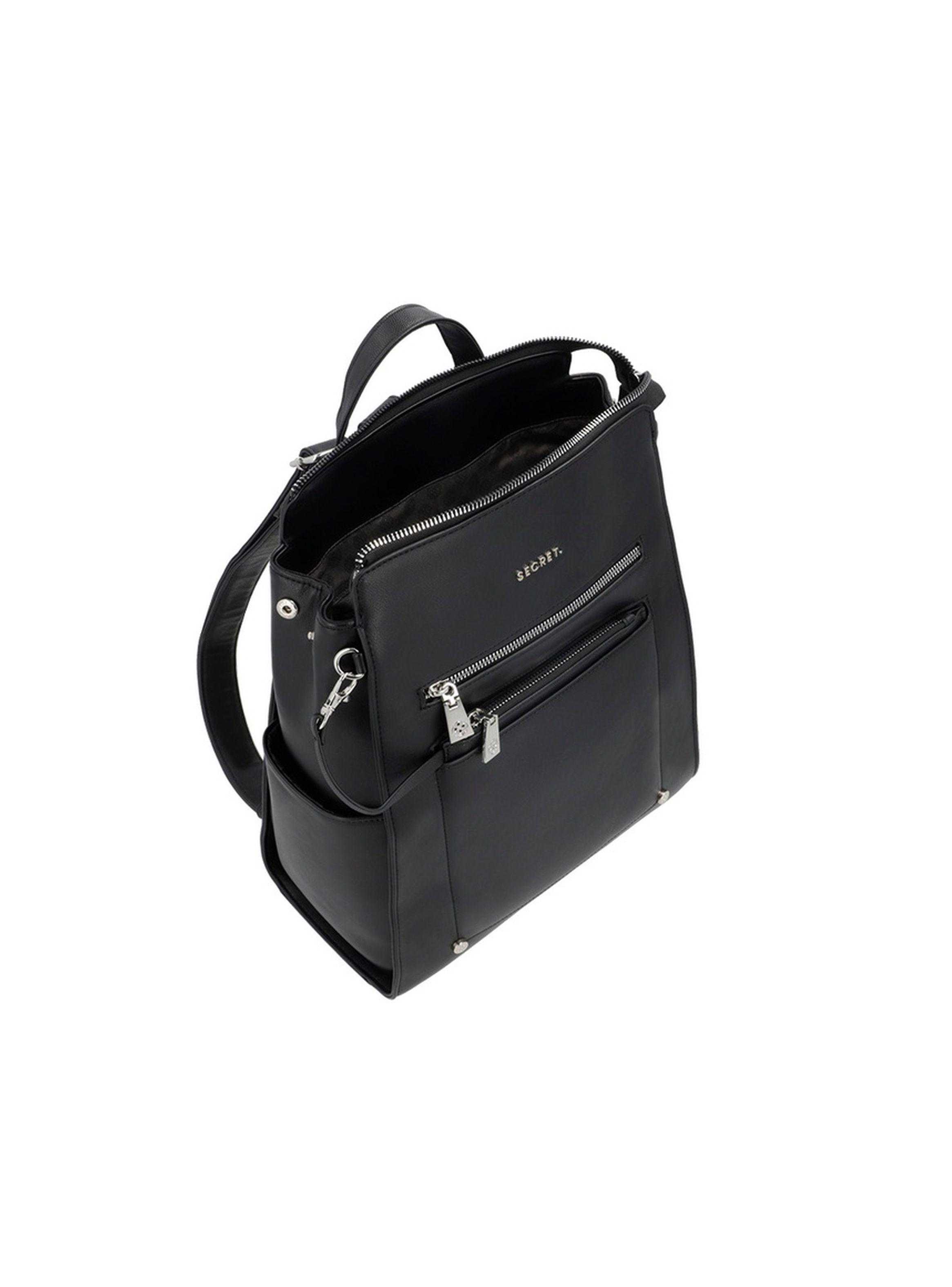 Mochila Secret Grecia SS25 Negro L-3