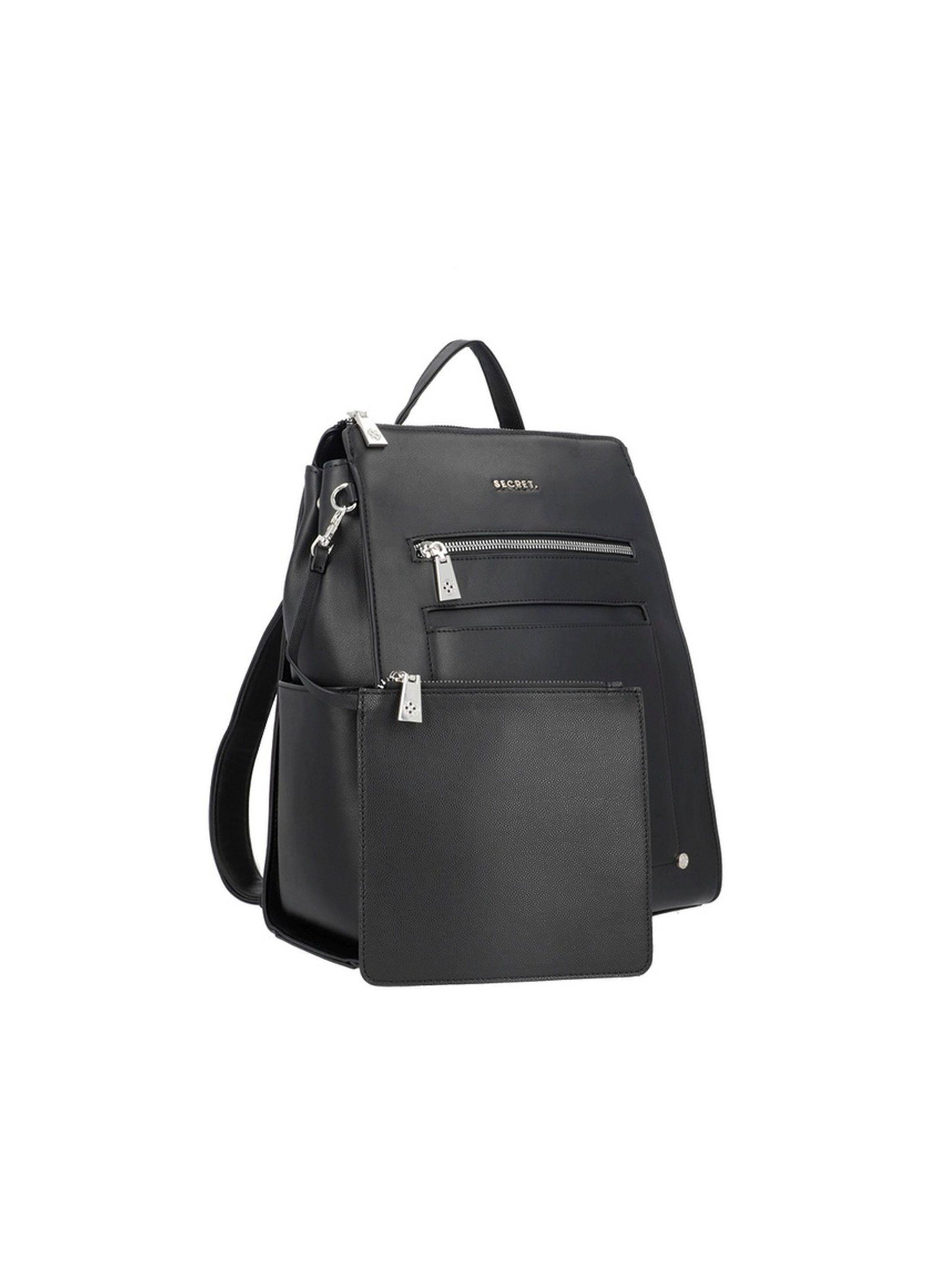 Mochila Secret Grecia SS25 Negro L-5