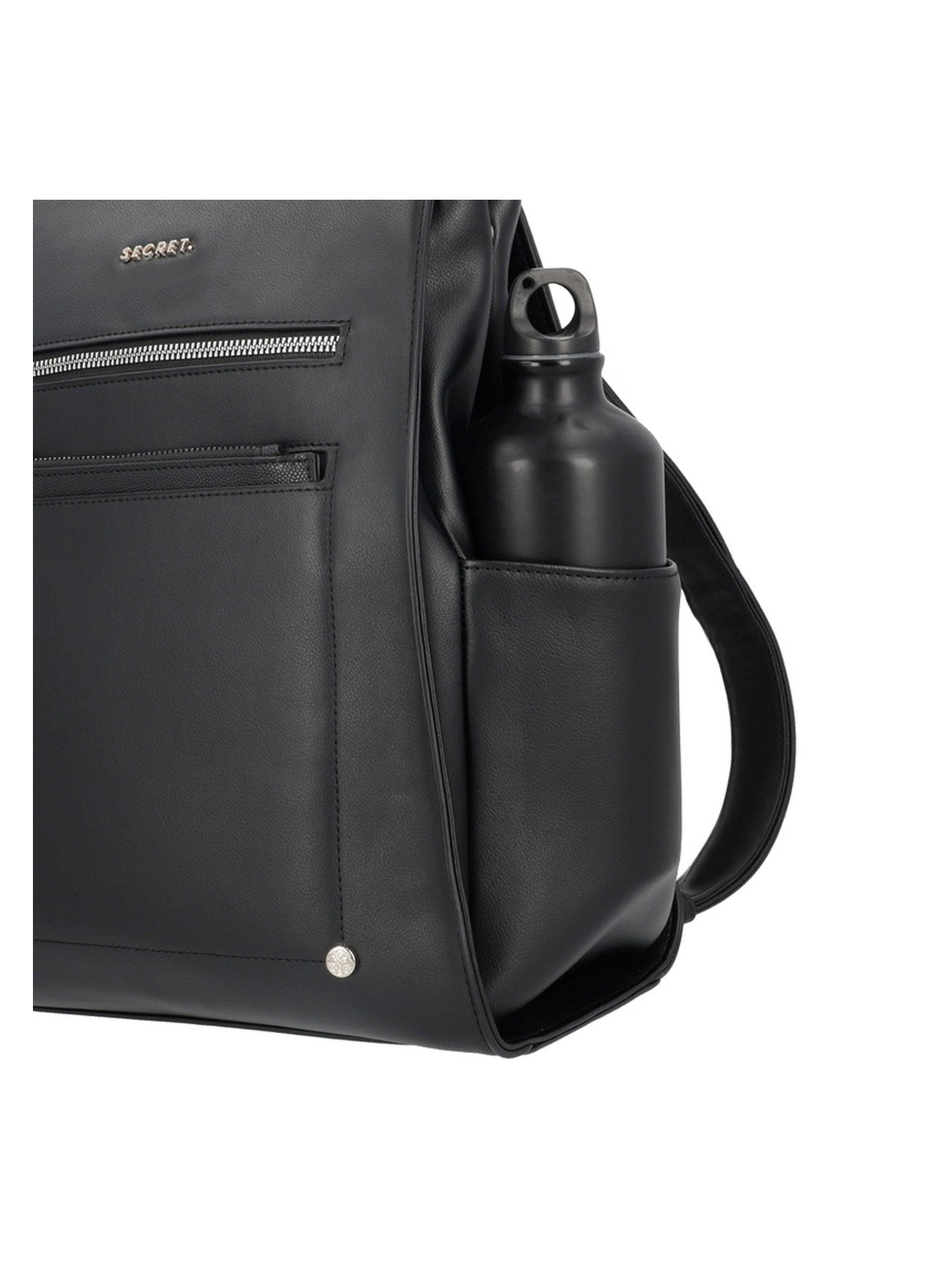 Mochila Secret Grecia SS25 Negro L-6