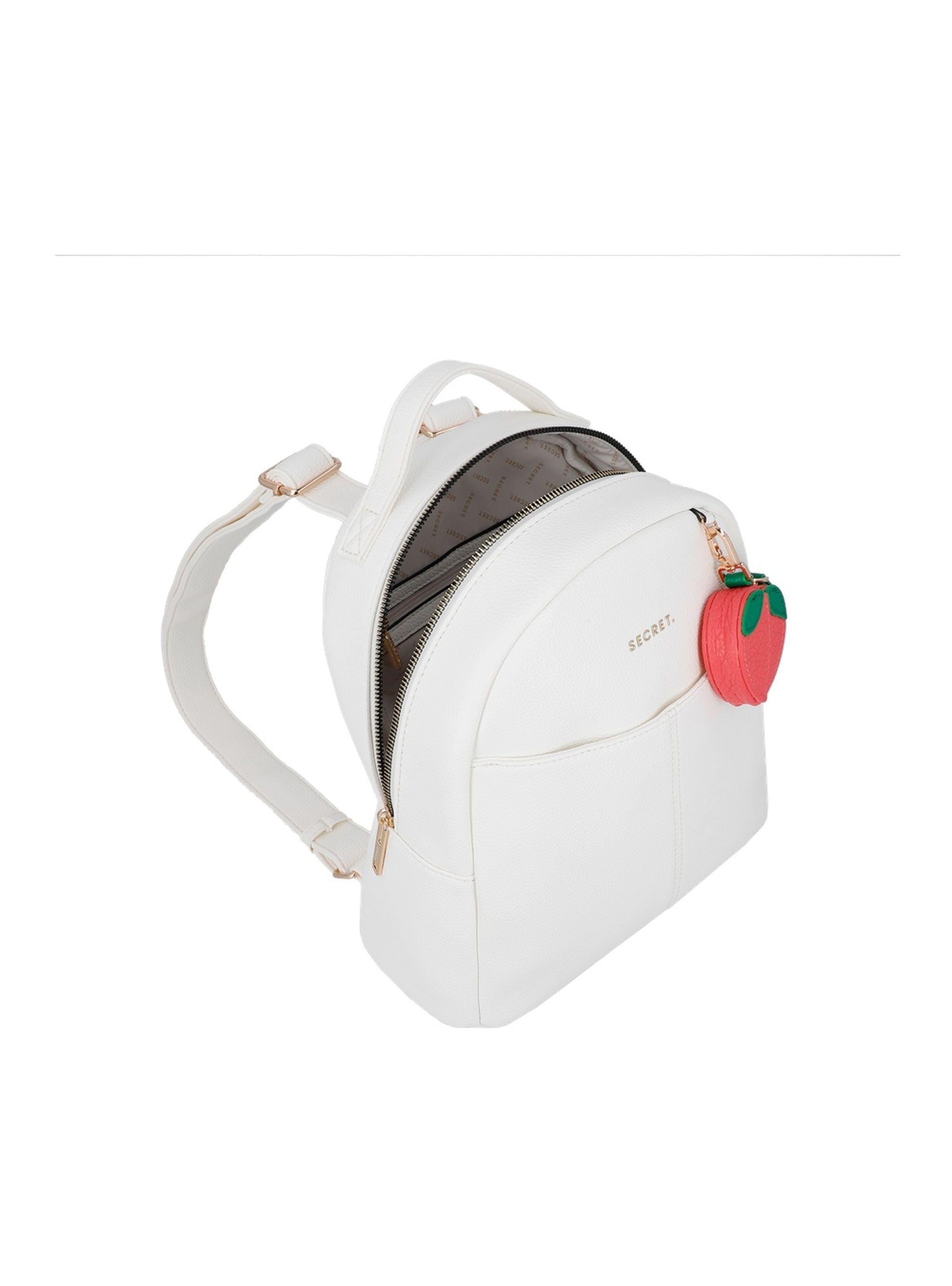 Mochila de Mujer Secret Aruba SC7 Mediana Blanco-3