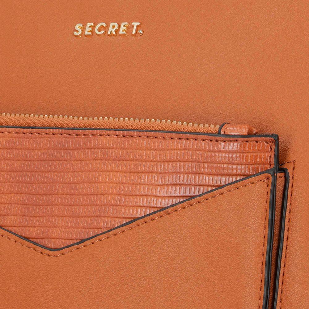 Cartera de hombro Grecia café L-14