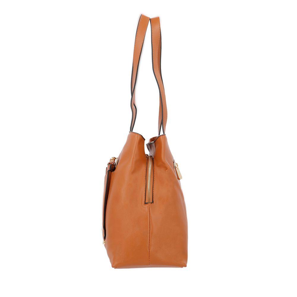 Cartera de hombro Grecia café L-8