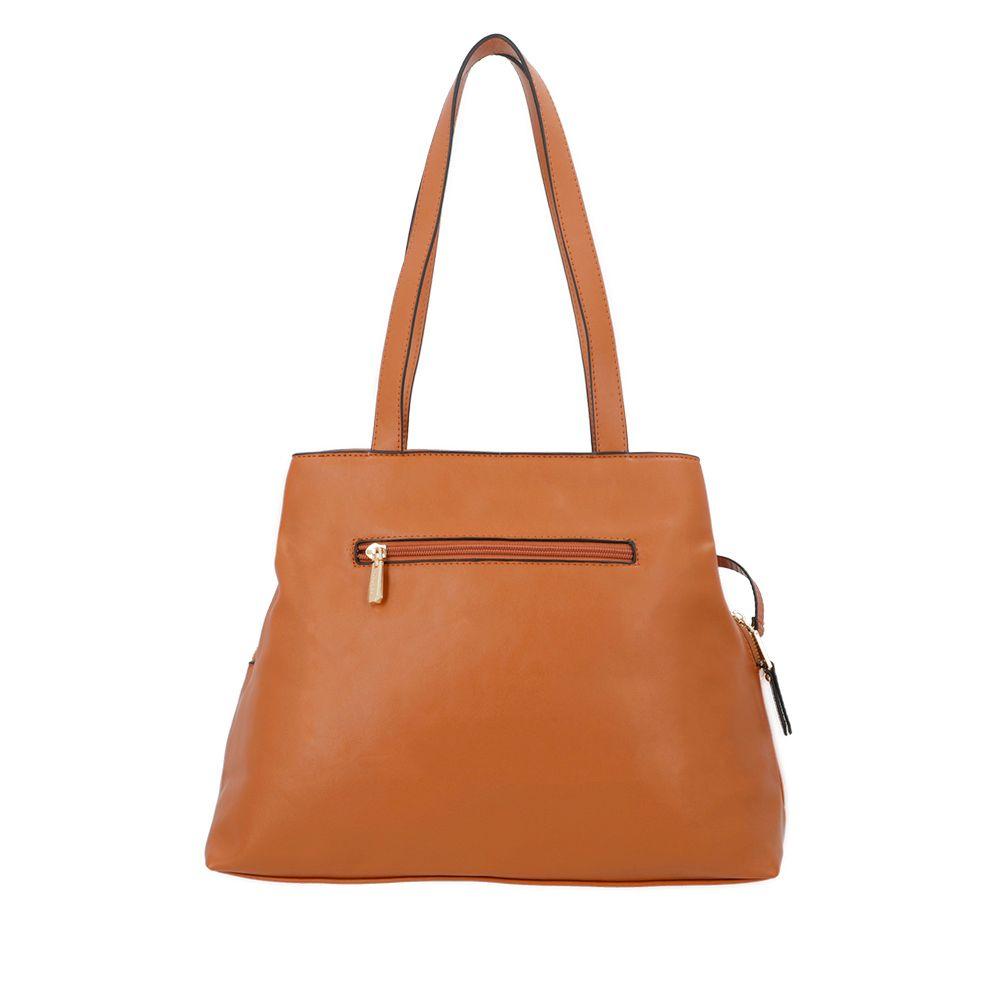 Cartera de hombro Grecia café L-5