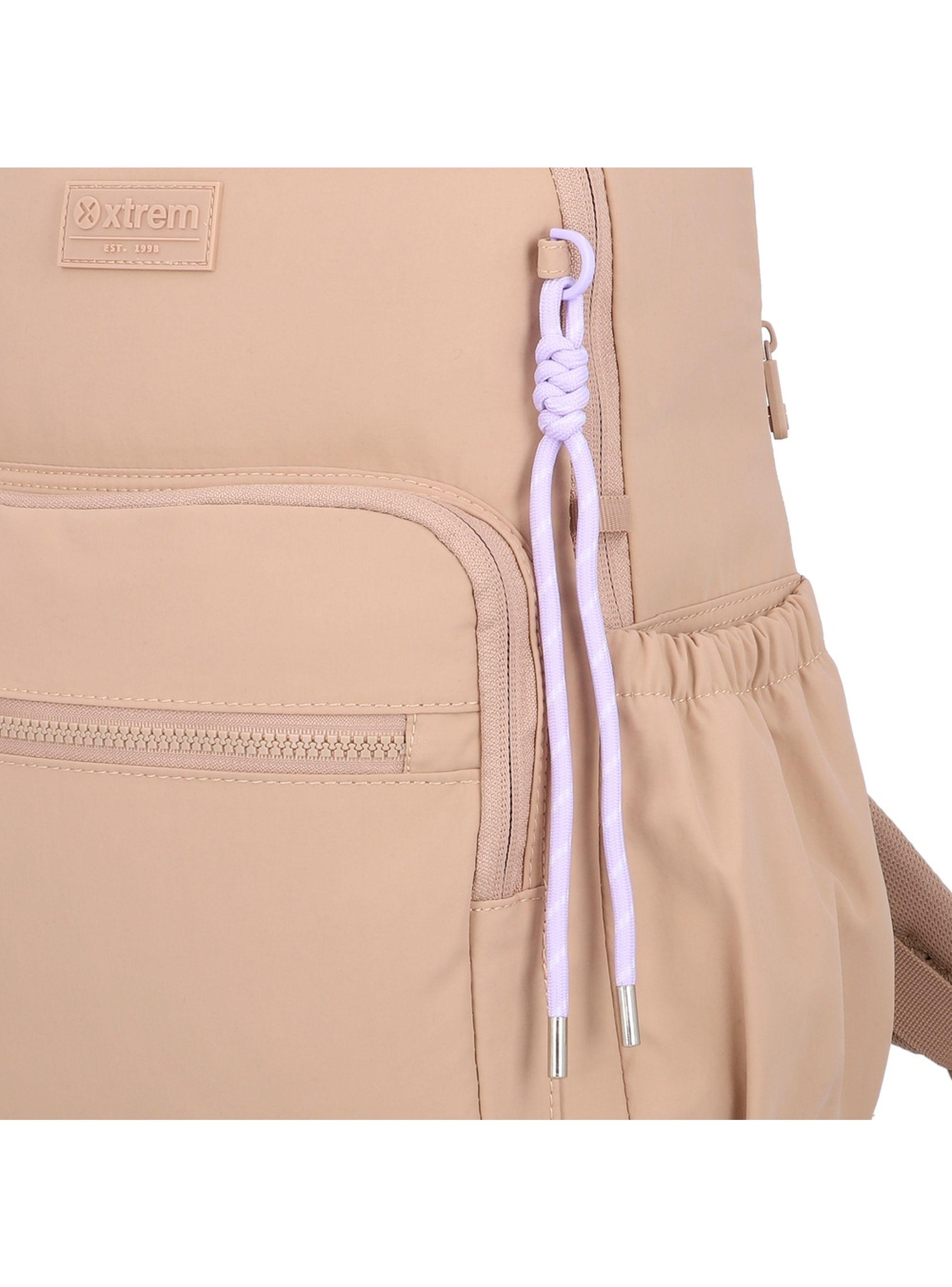 Mochila Notebook Xtrem Brighton 6XT Beige 14"-9