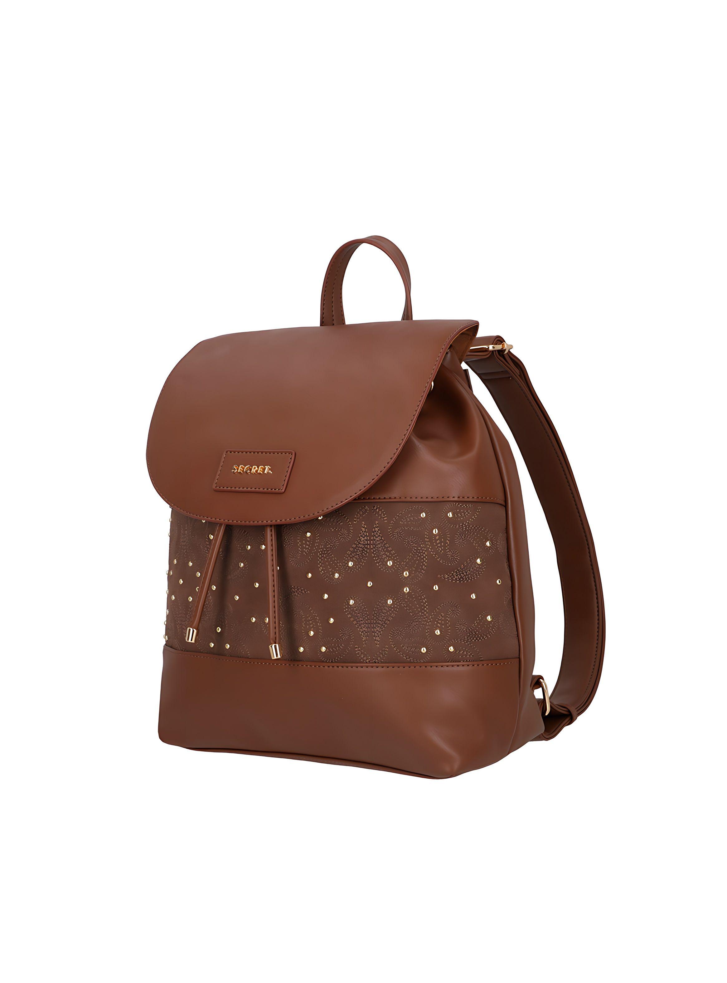Mochila Secret Gracia FW24 Café L-1