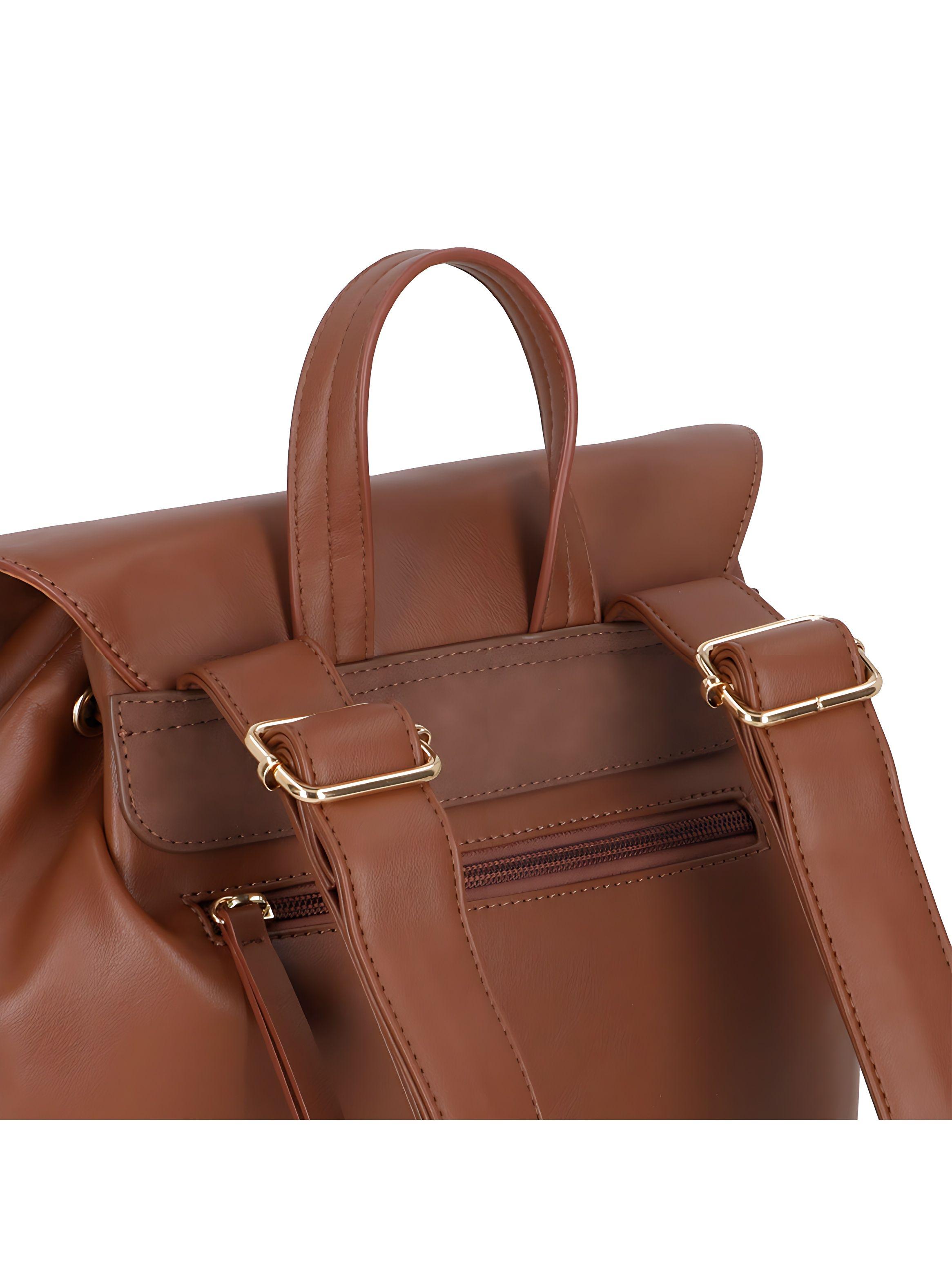 Mochila Secret Gracia FW24 Café L-4