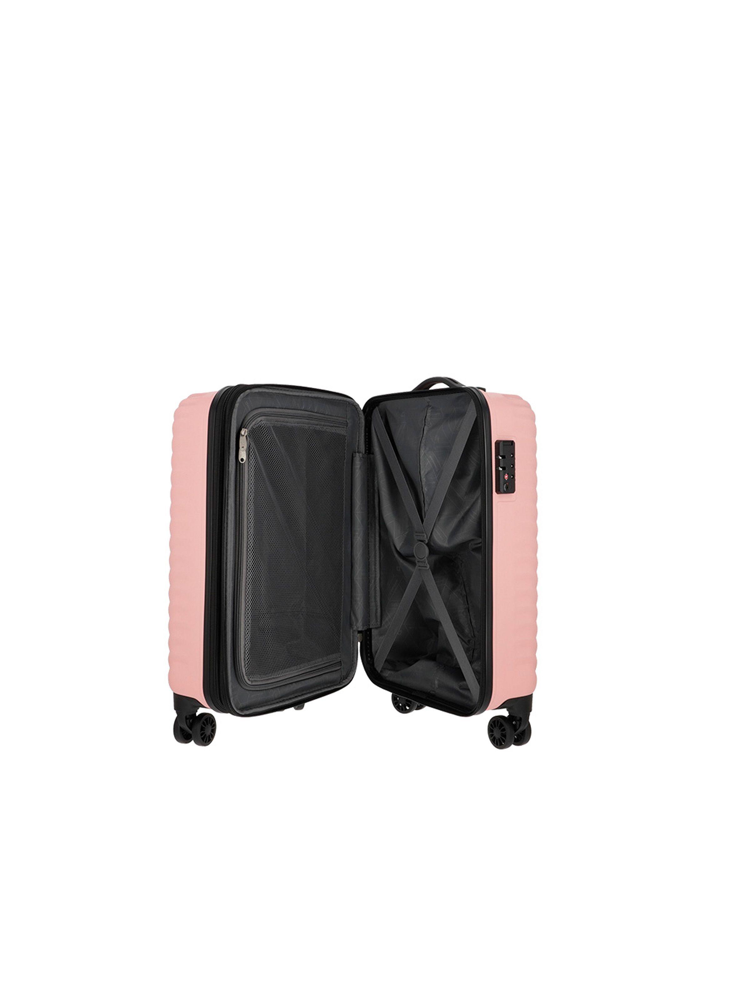 Maleta de Cabina Saxoline Boden Rosada-3