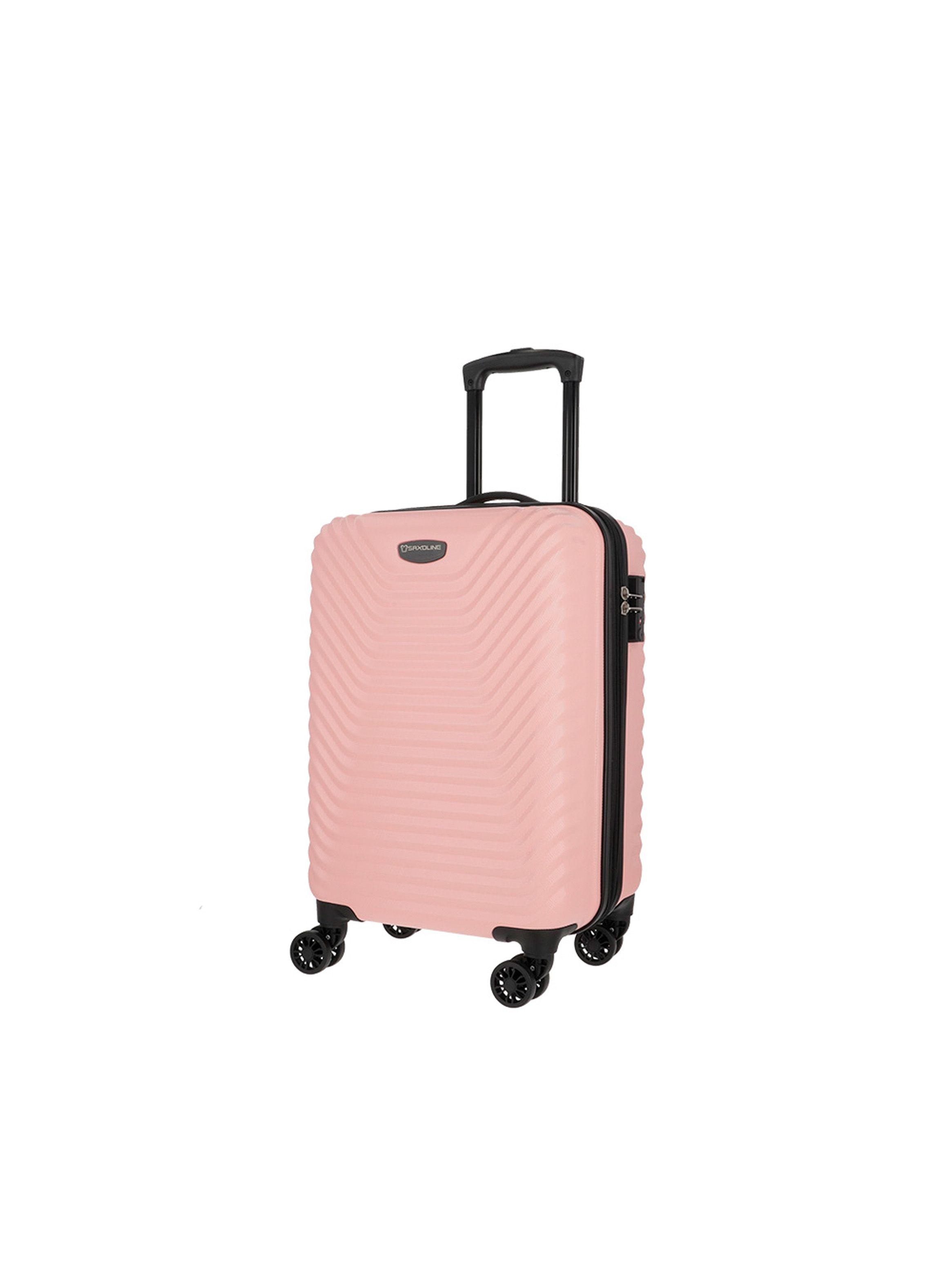 Maleta de Cabina Saxoline Boden Rosada-1