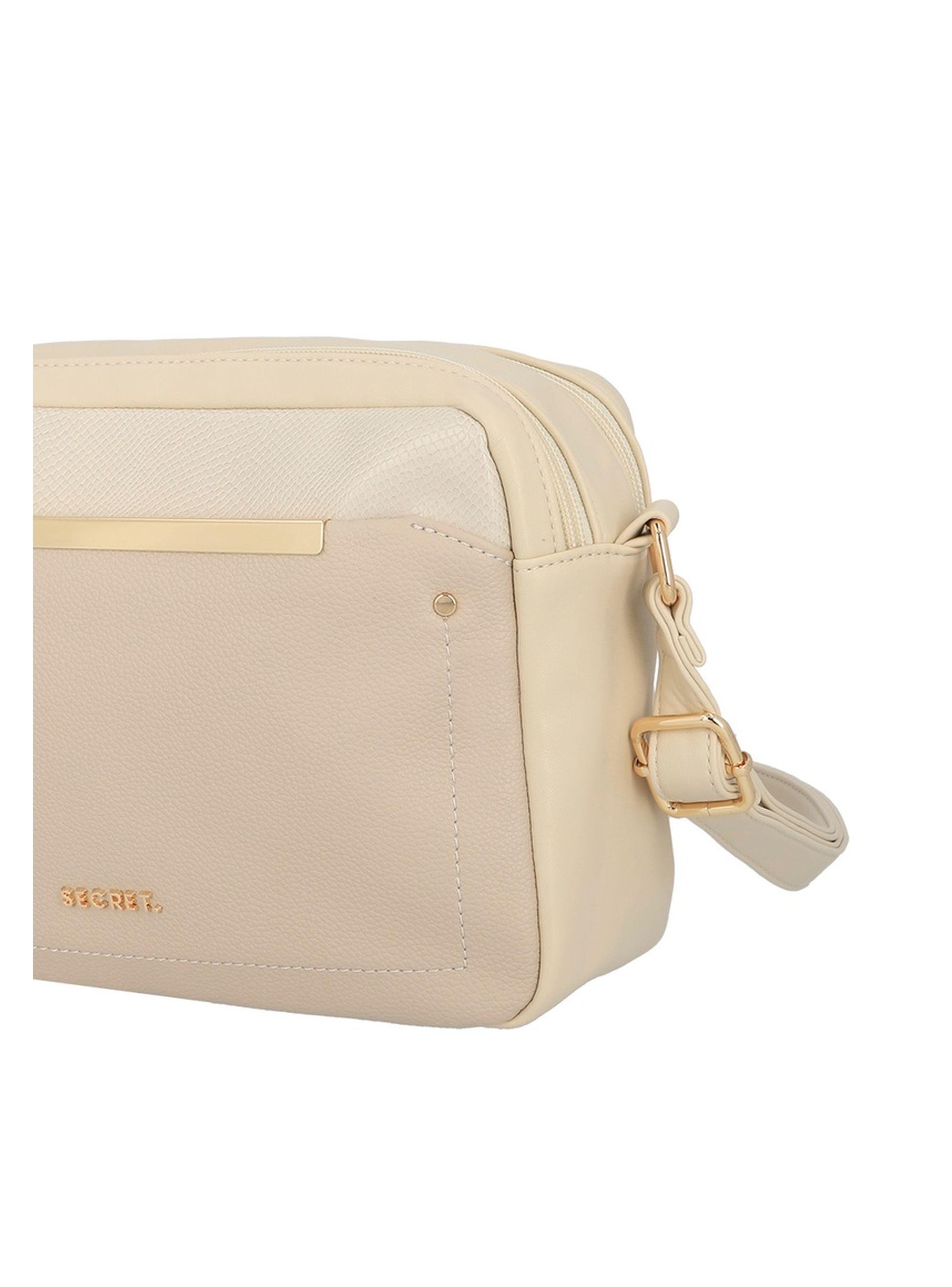 Bandolera Secret Padua FW25 S Beige-4
