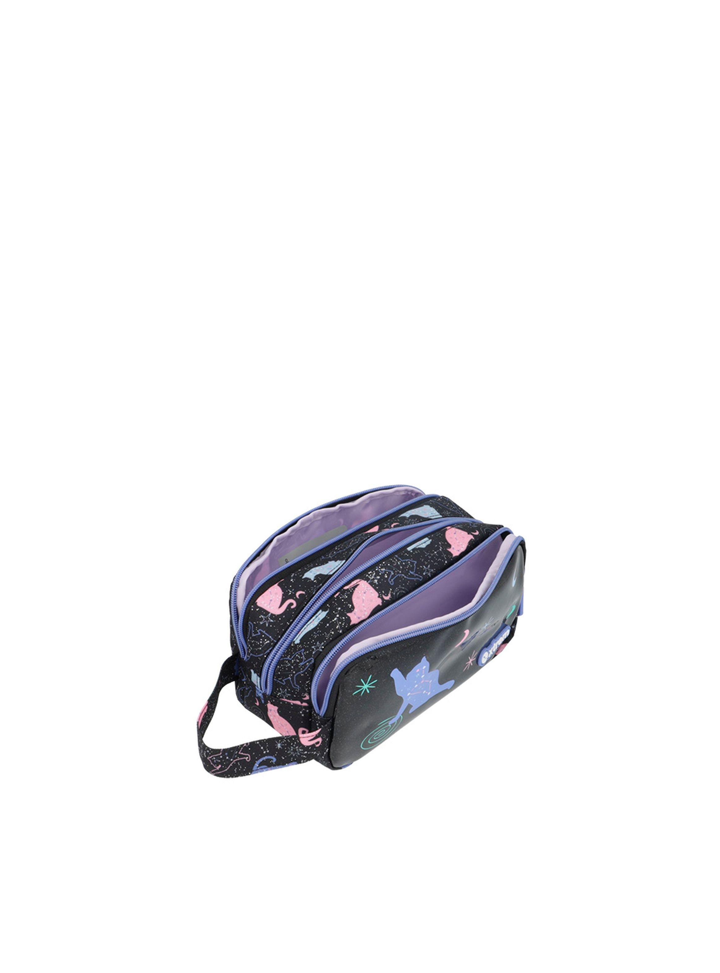 Estuche Xtrem University+ 5XT Gato Negro/Púrpura-3