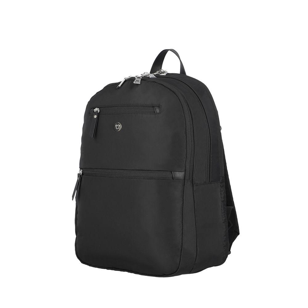 Mochila Notebook Saxoline Tunnel Negro 15"-1