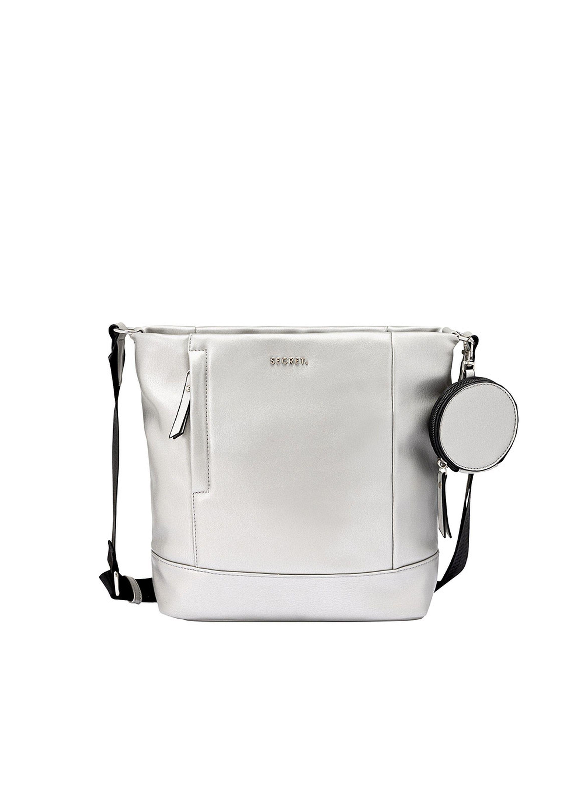 Bandolera Secret Praga FW24 Plateado M-0
