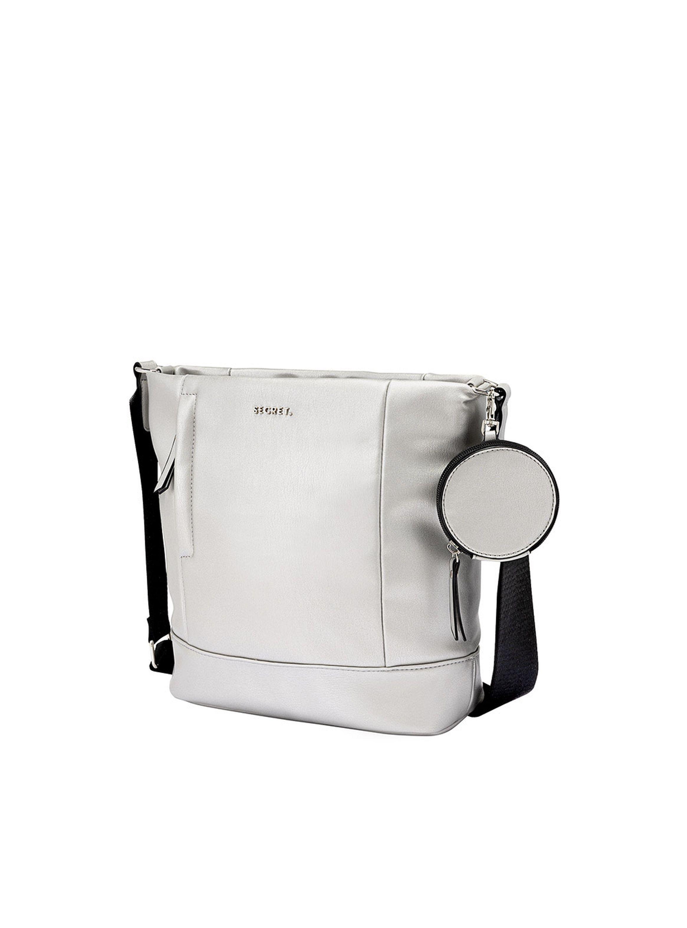 Bandolera Secret Praga FW24 Plateado M-1