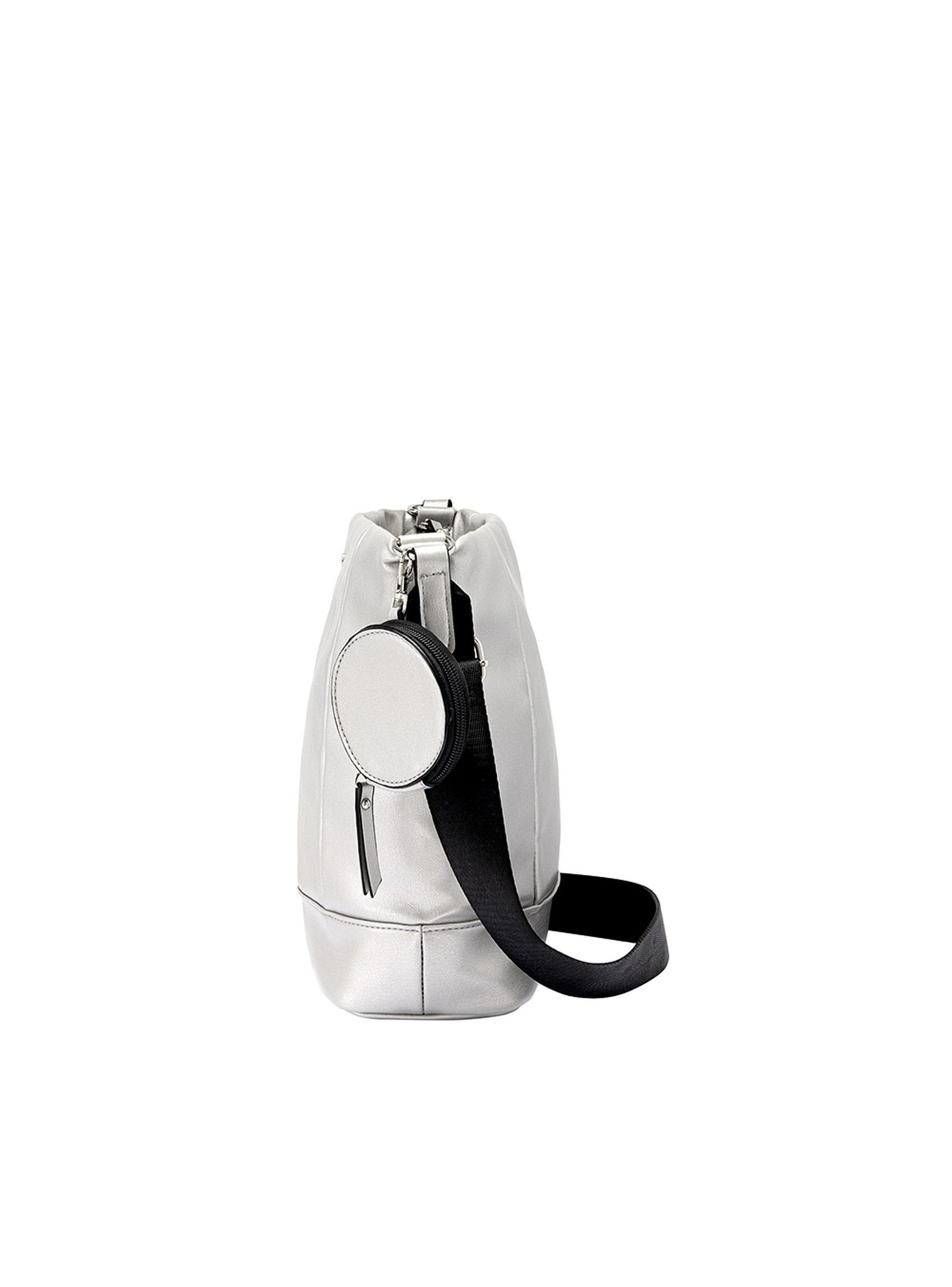 Bandolera Secret Praga FW24 Plateado M-4