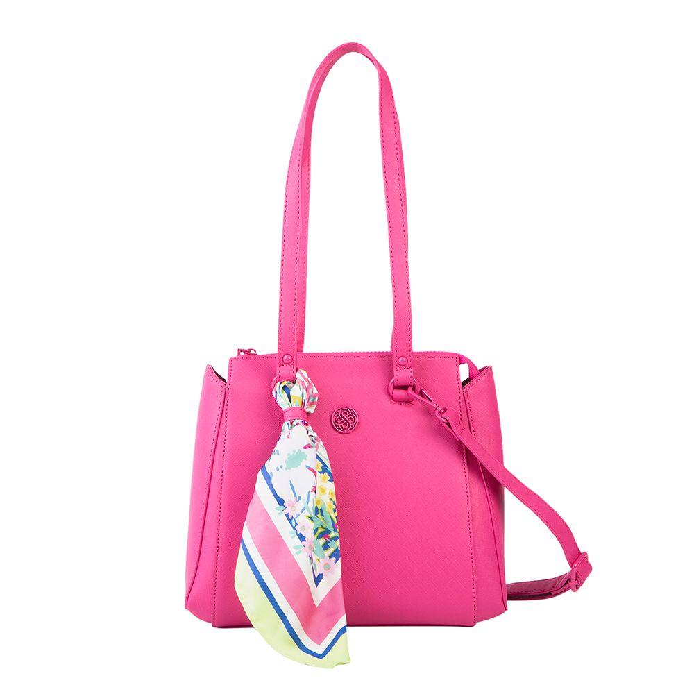 Cartera de hombro Secret Oman Fucsia L-0