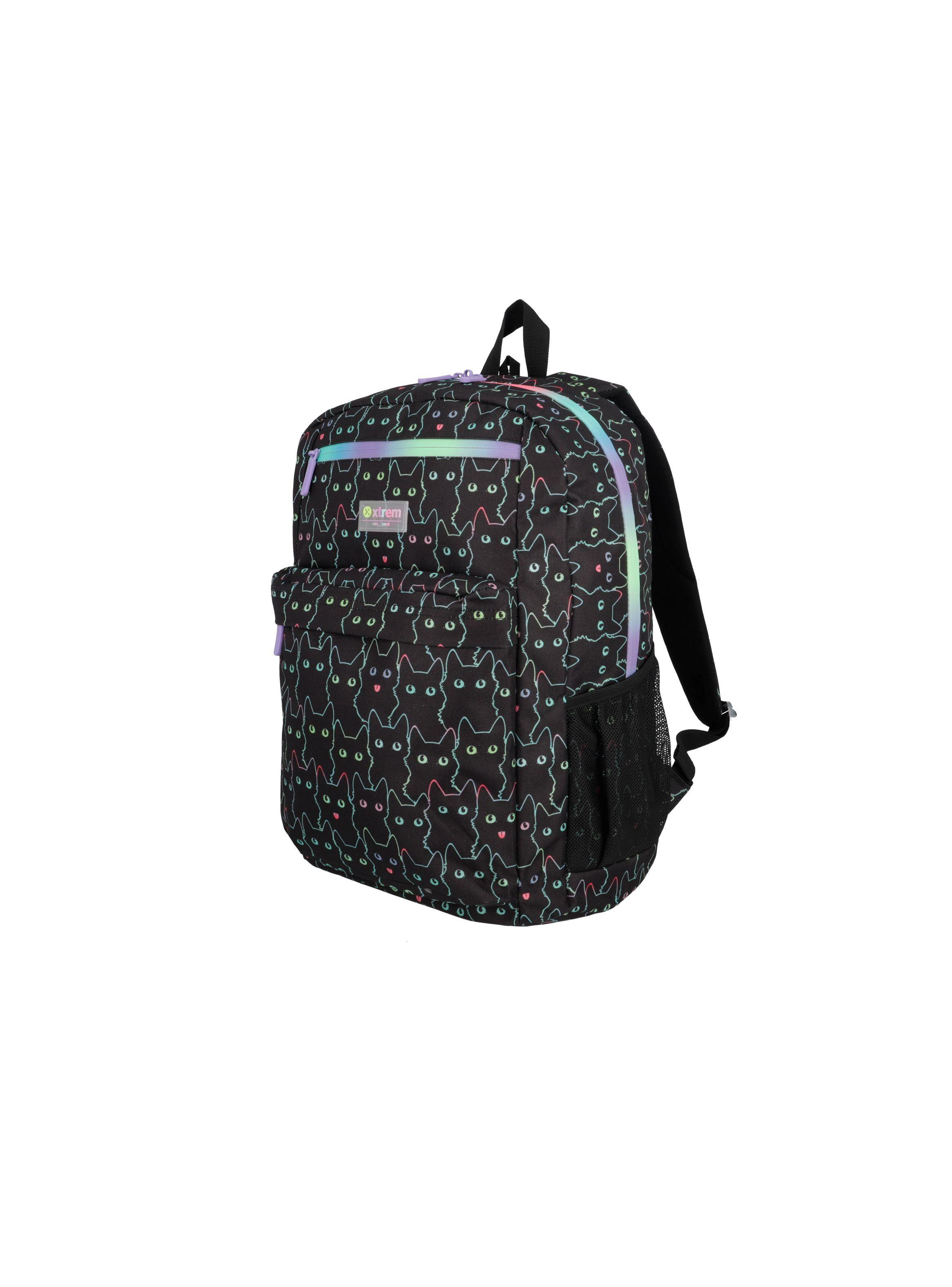Megapack 2.0 Mochila Niña Xtrem Negro-1