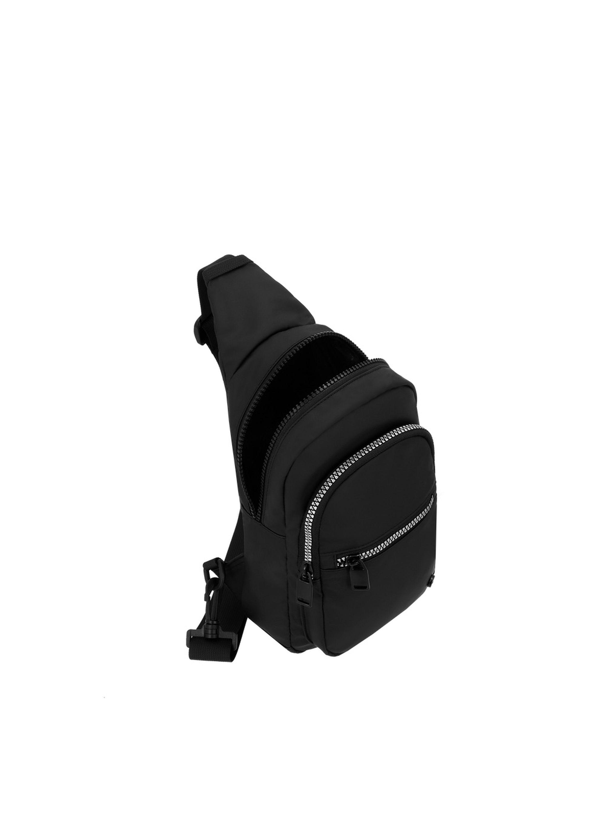 Cartera Bandolera Xtrem Ronan 3XT Pequeña Negra Iridiscente-3