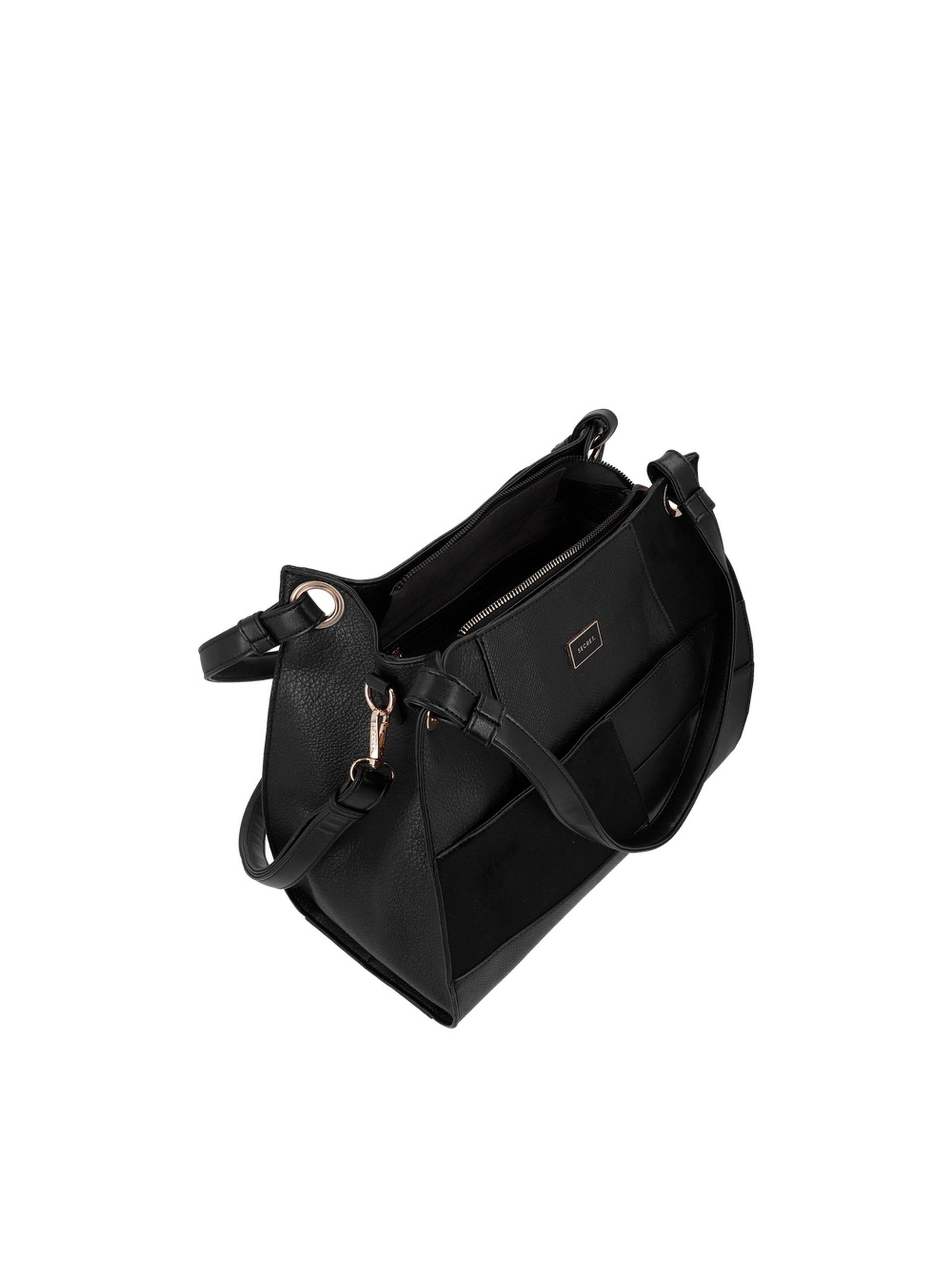 Cartera de hombro Secret Cracovia ST6 L Negro-3