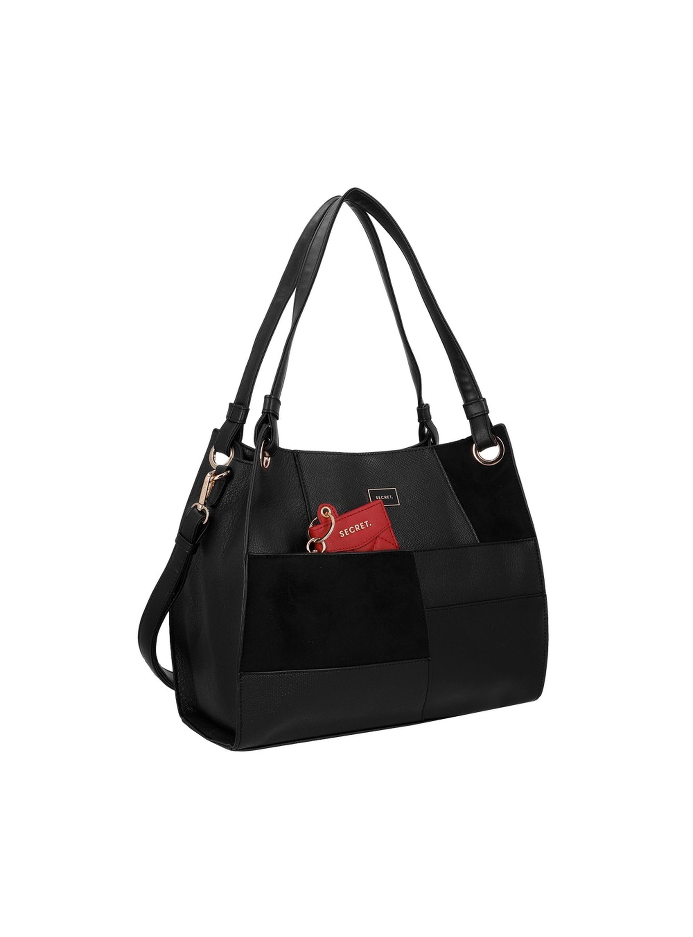 Cartera de hombro Secret Cracovia ST6 L Negro-5