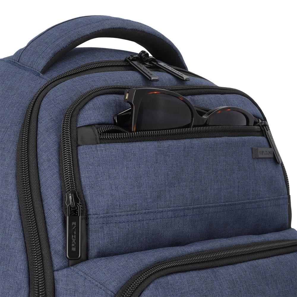 Mochila Notebook Saxoline Banker Azul 17"-10