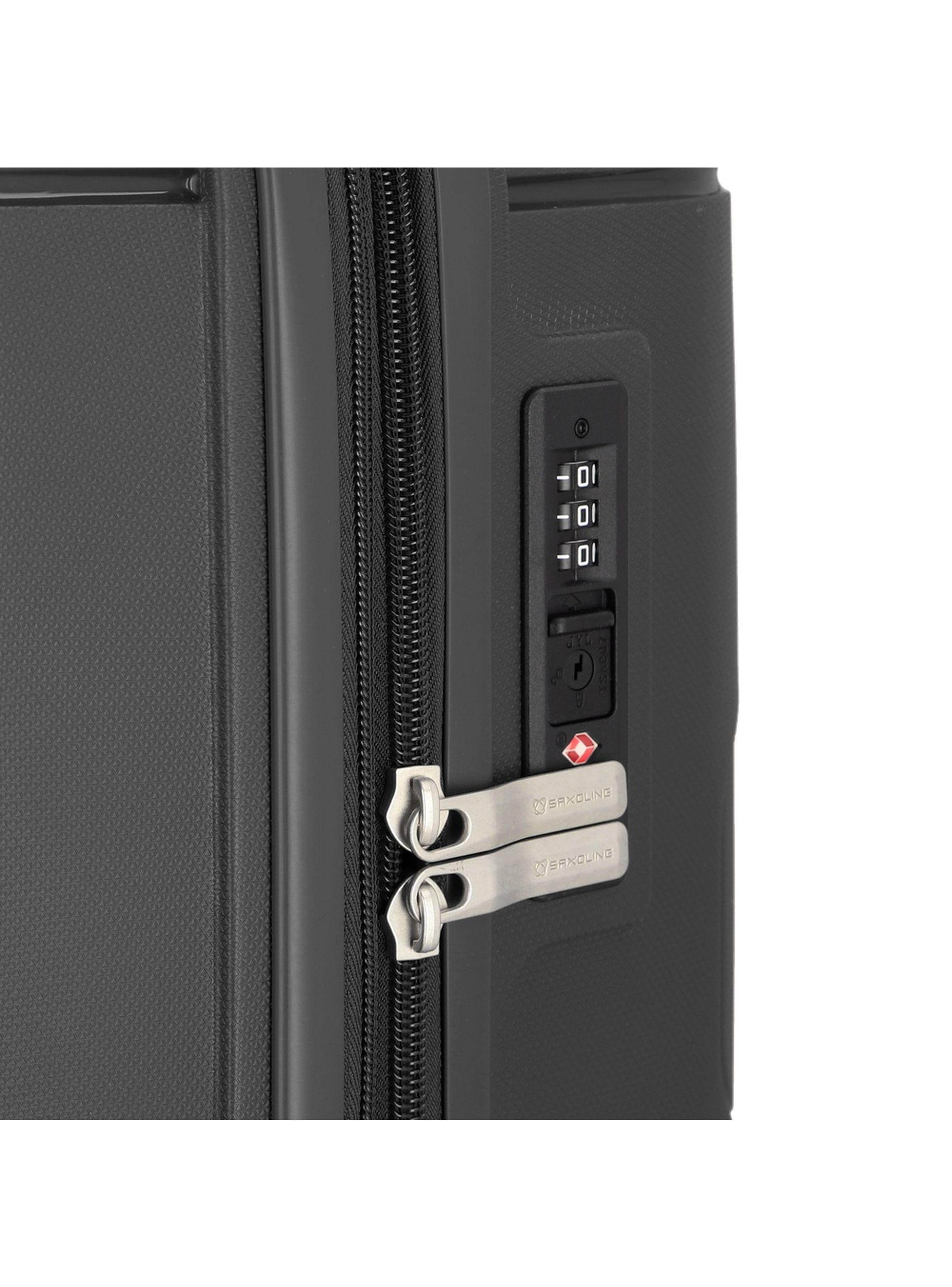 Maleta de Cabina Saxoline Fortress 2.0 Negro-9