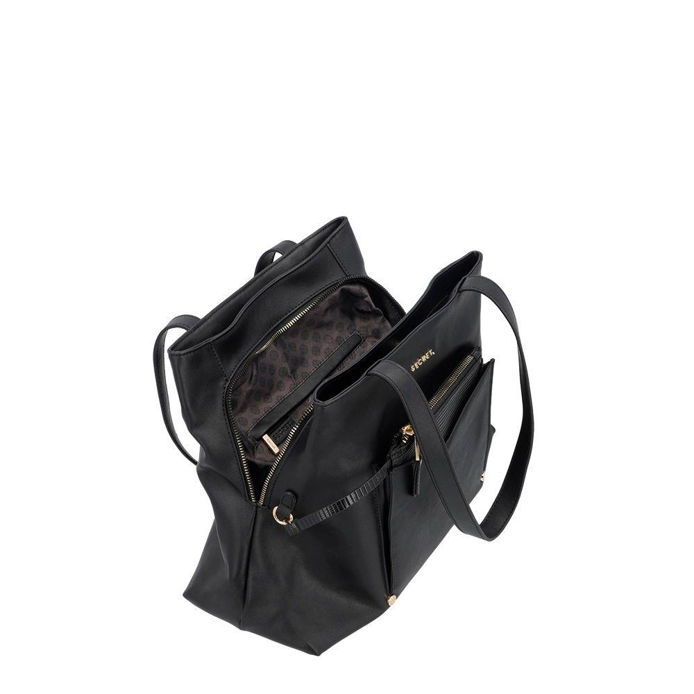 Cartera de hombro Grecia negra L-6