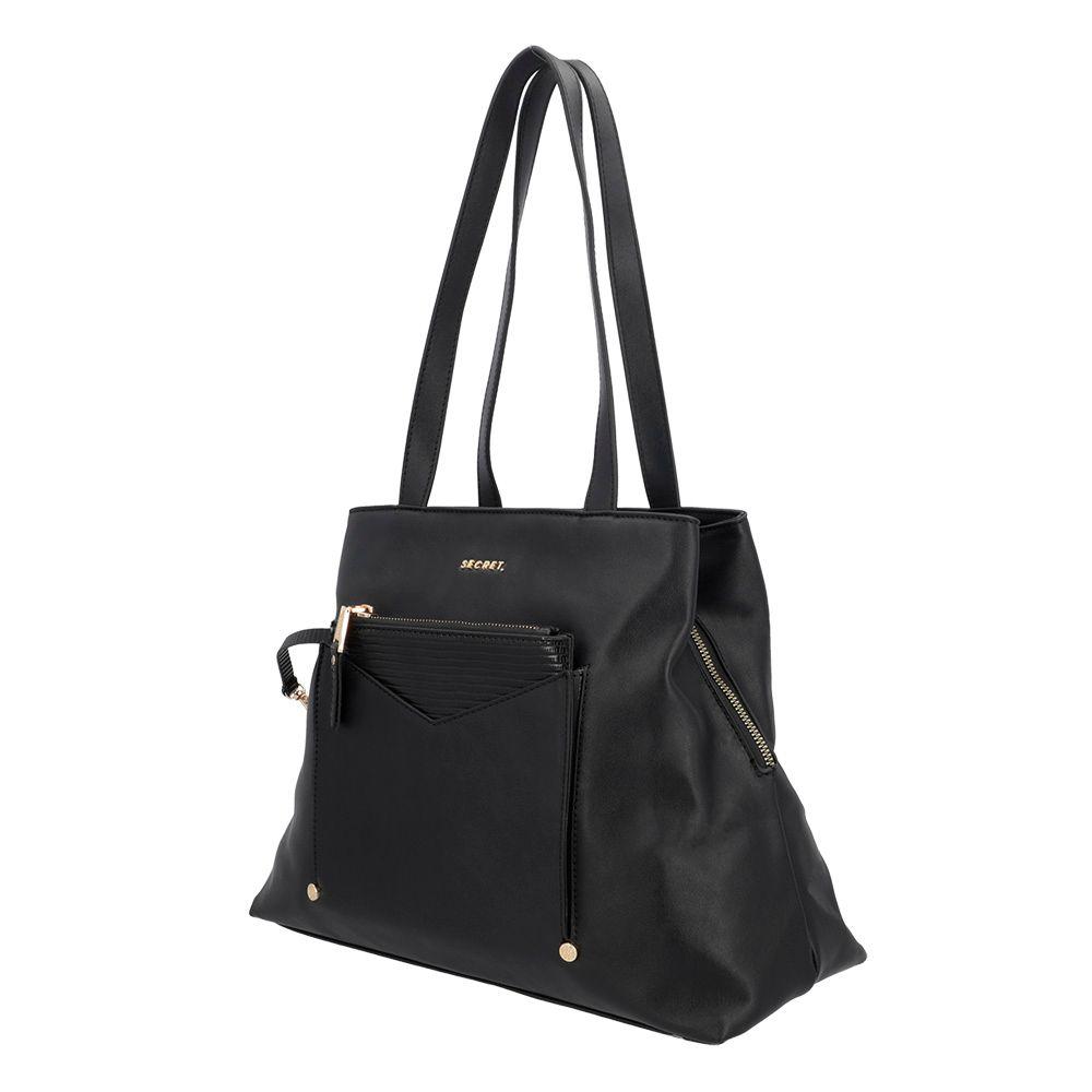 Cartera de hombro Grecia negra L-2