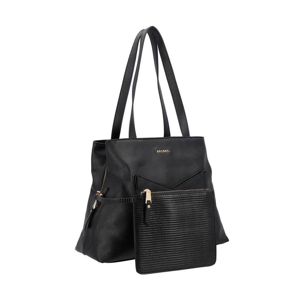 Cartera de hombro Grecia negra L-16