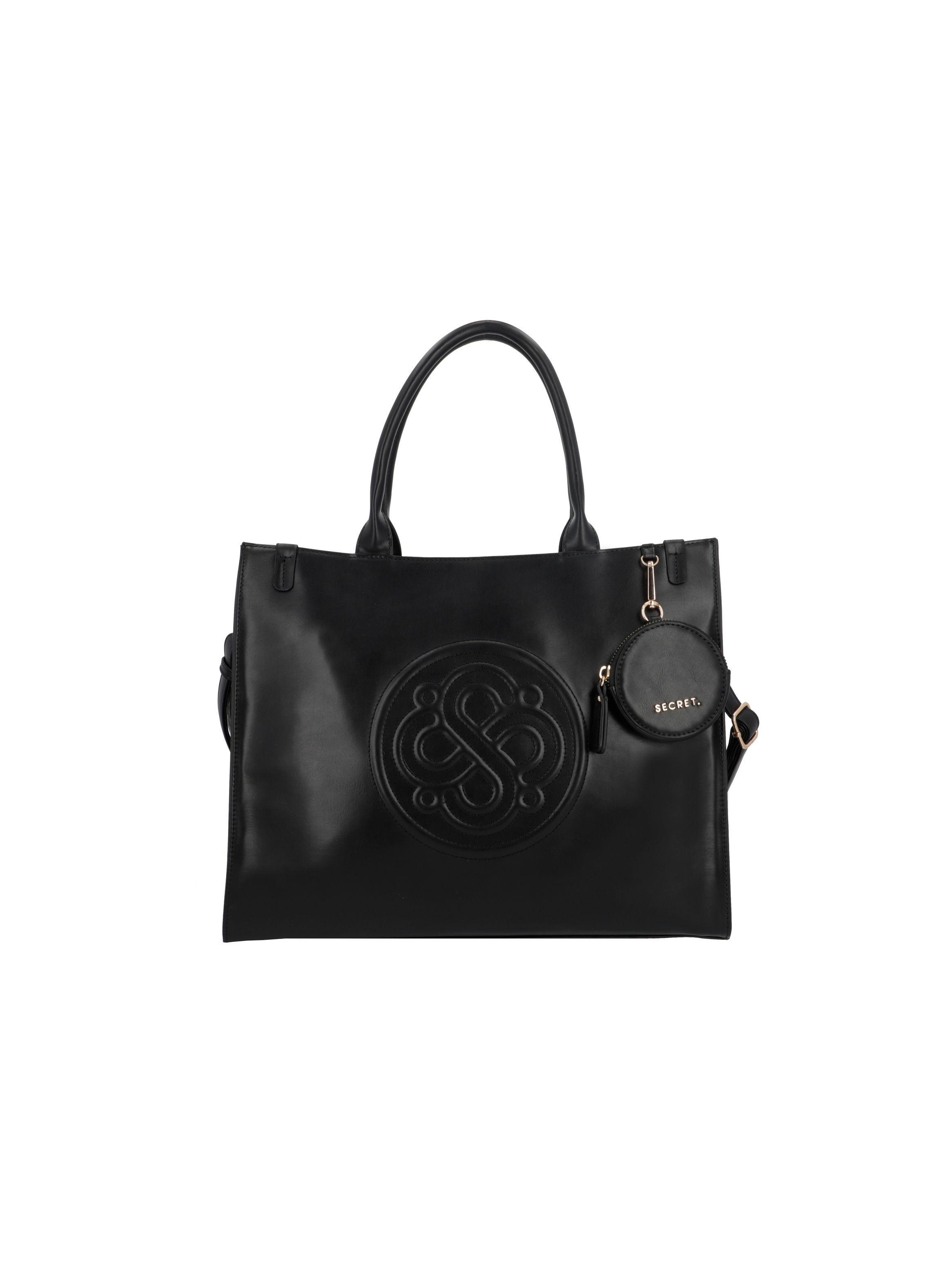 Cartera Tote Bag Secret Atenas Negro M-0