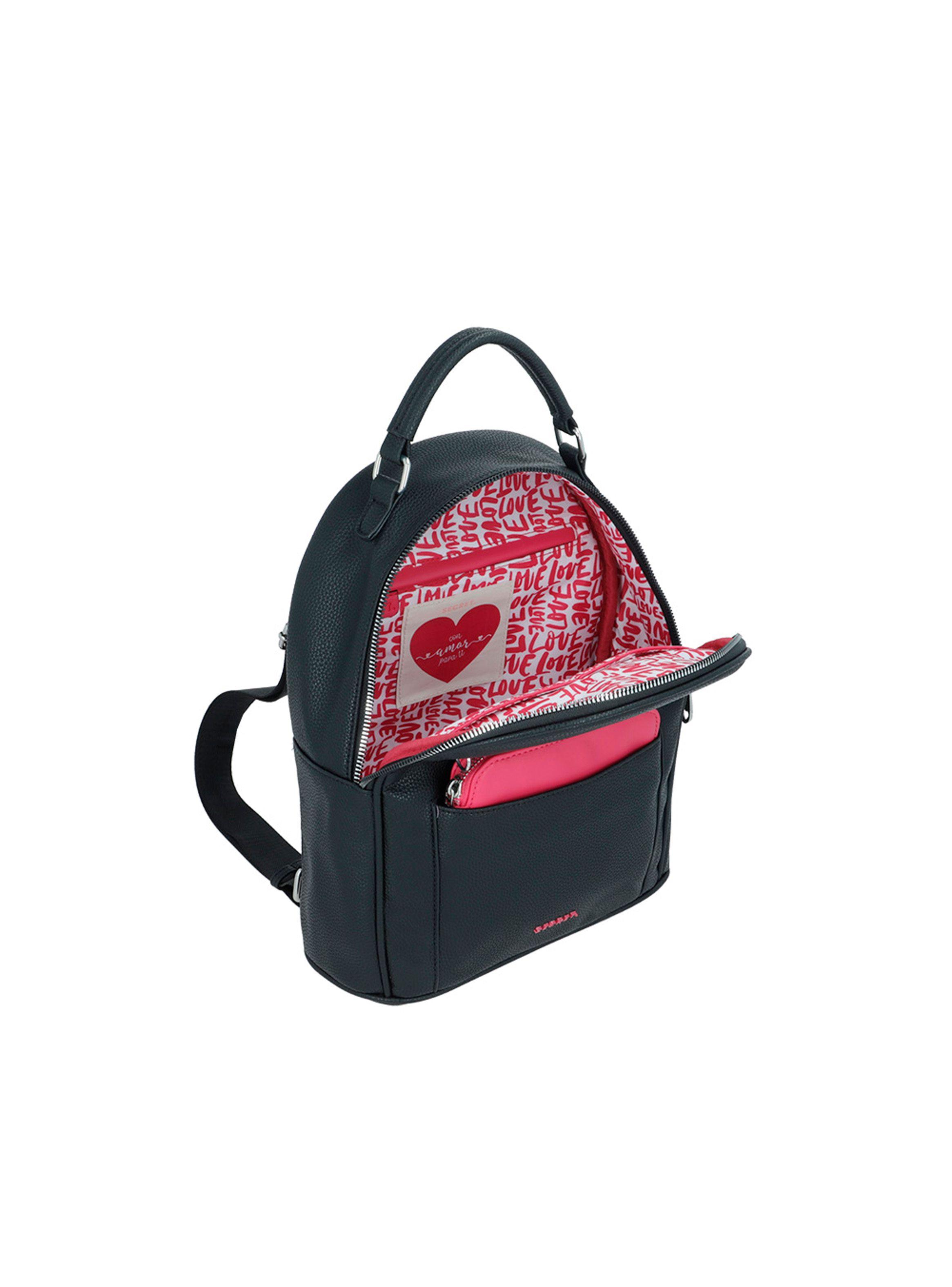 Mochila Secret Love FW24 Negro M-3