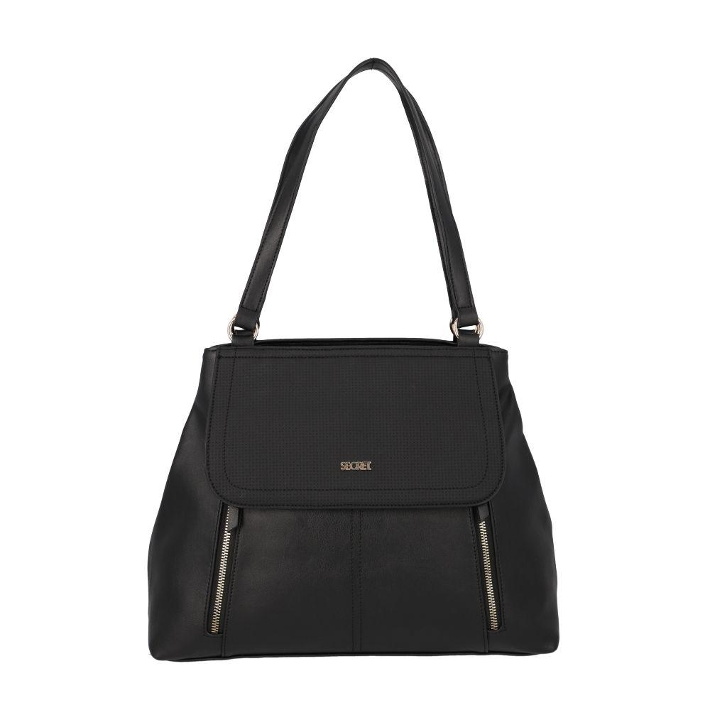 Cartera Melbourne Casual Negro Secret L-0