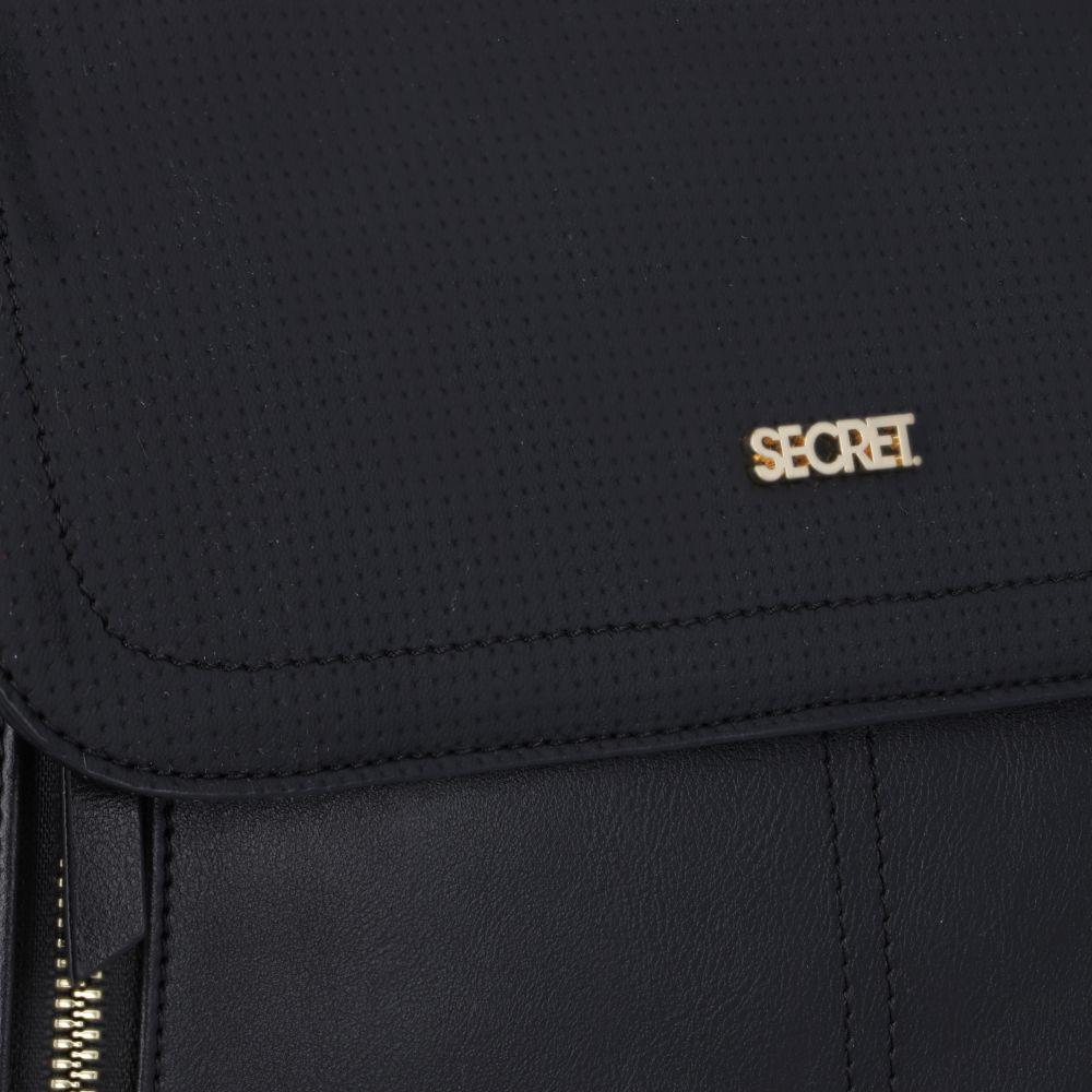 Cartera Melbourne Casual Negro Secret L-8