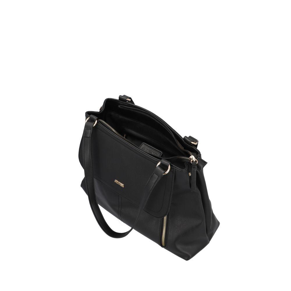 Cartera Melbourne Casual Negro Secret L-5