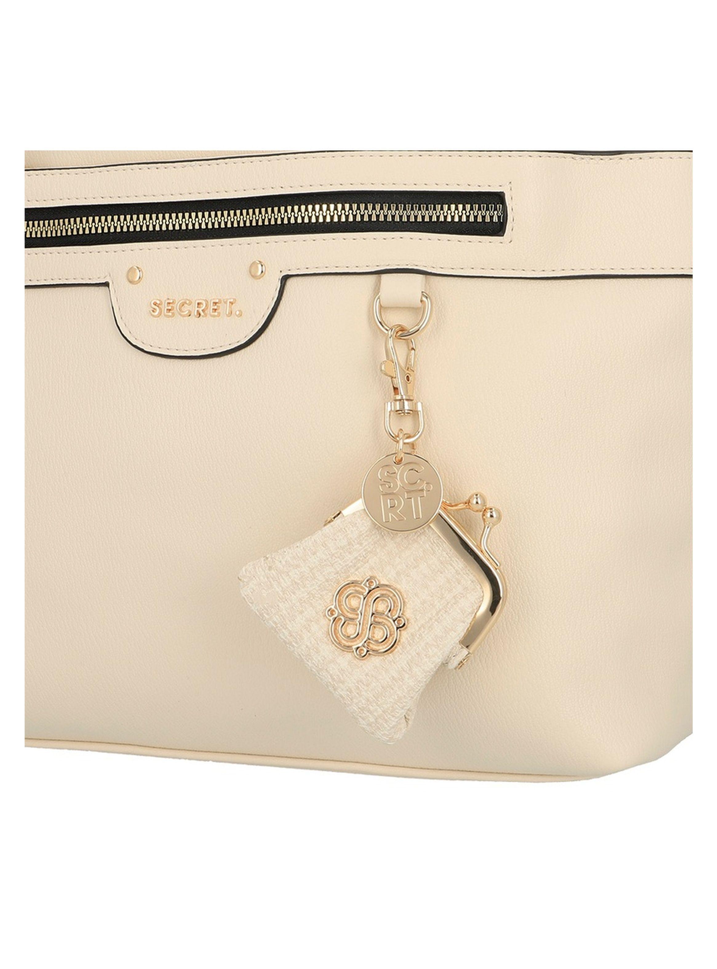 Mochila Secret Lisse FW25 L Beige-7