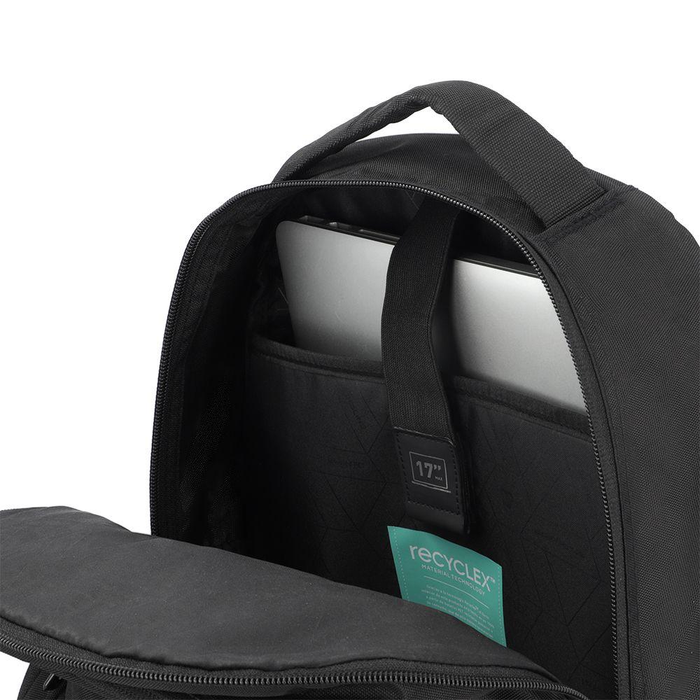 Mochila Notebook Saxoline Crossway Negro 17"-6