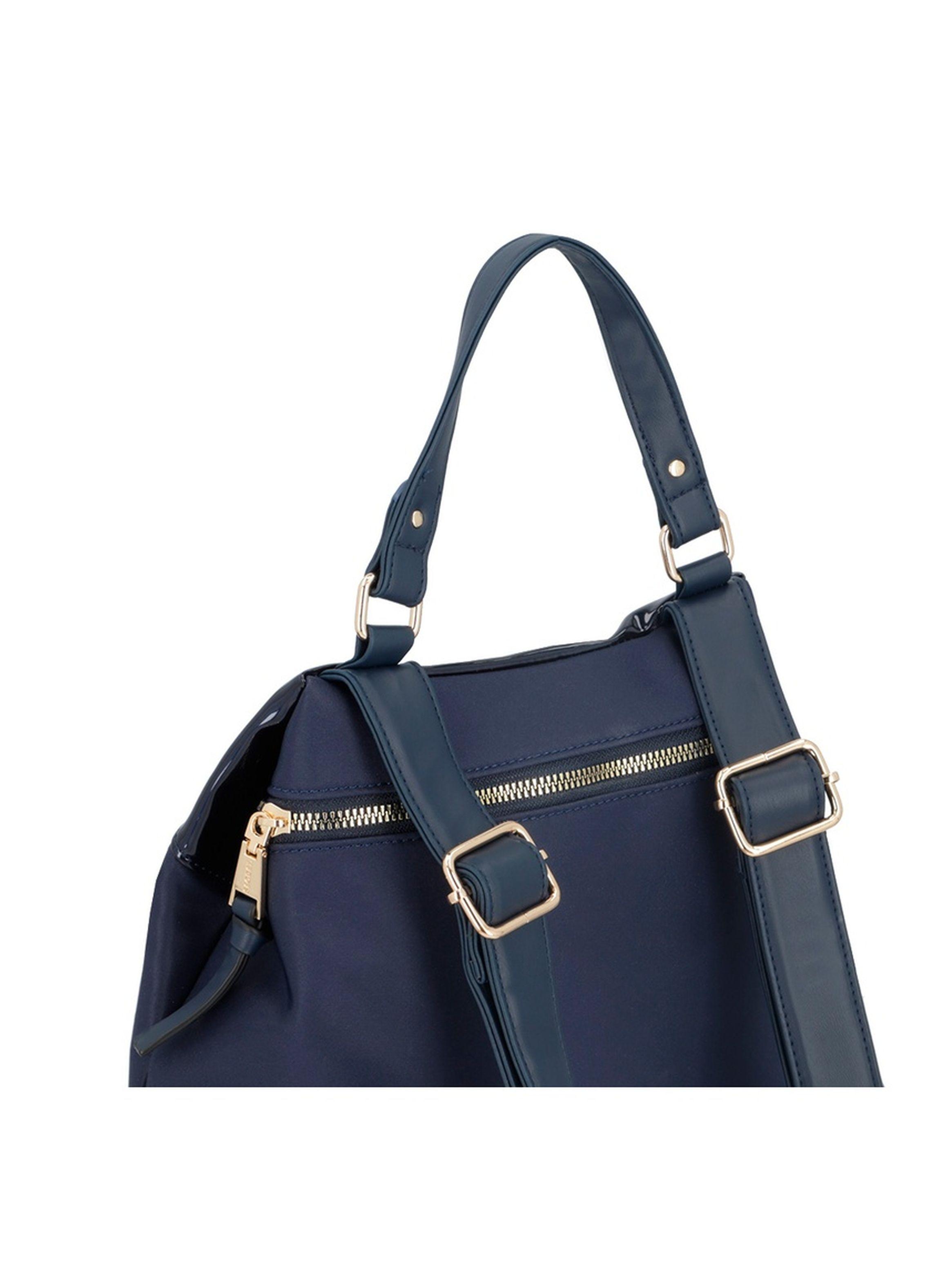 Mochila Antirobo Secret Lourdes SS25 Azul M-4