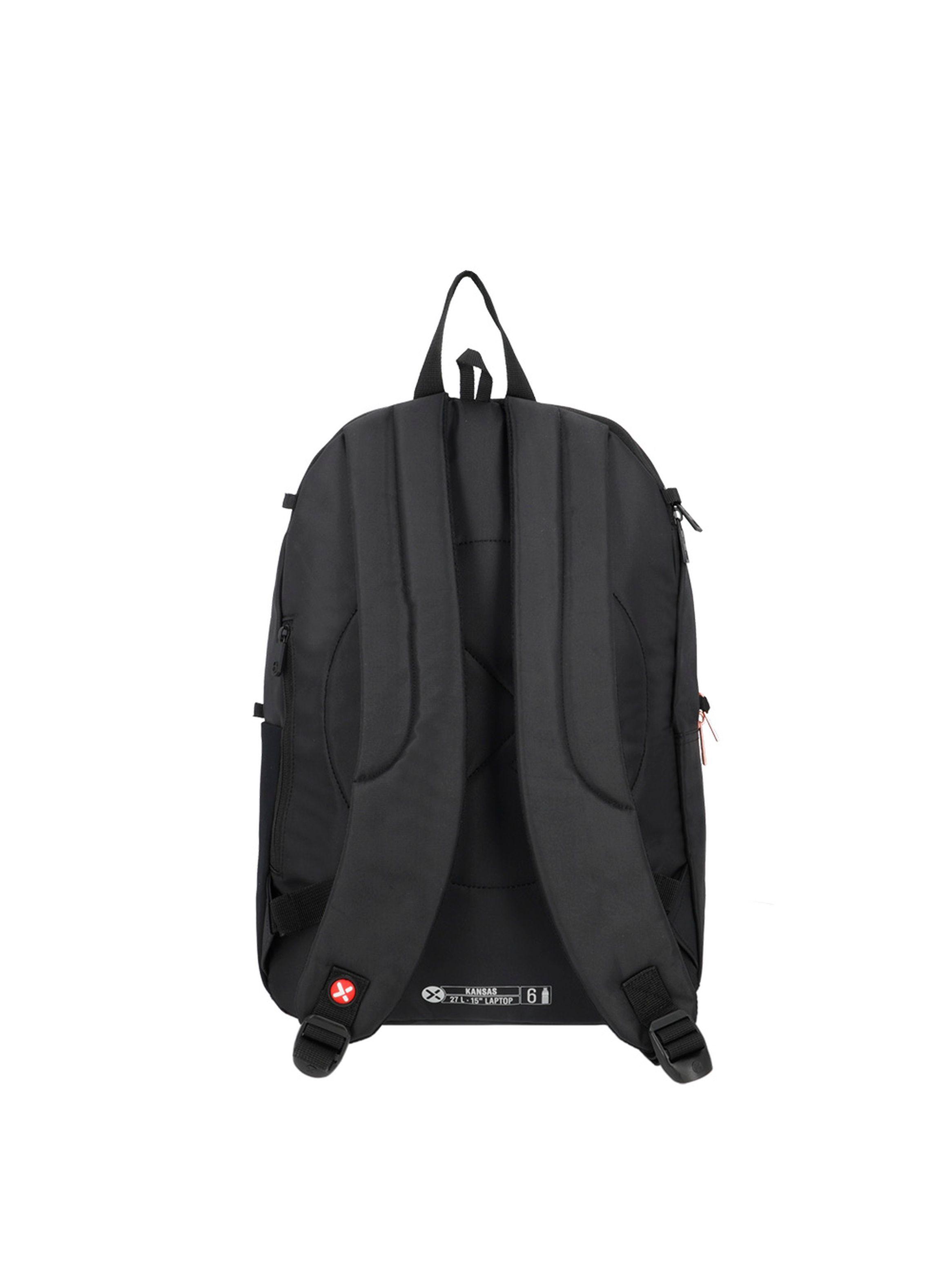 Mochila Notebook Xtrem Kansas 5XT Negro/Rose Gold 15"-2