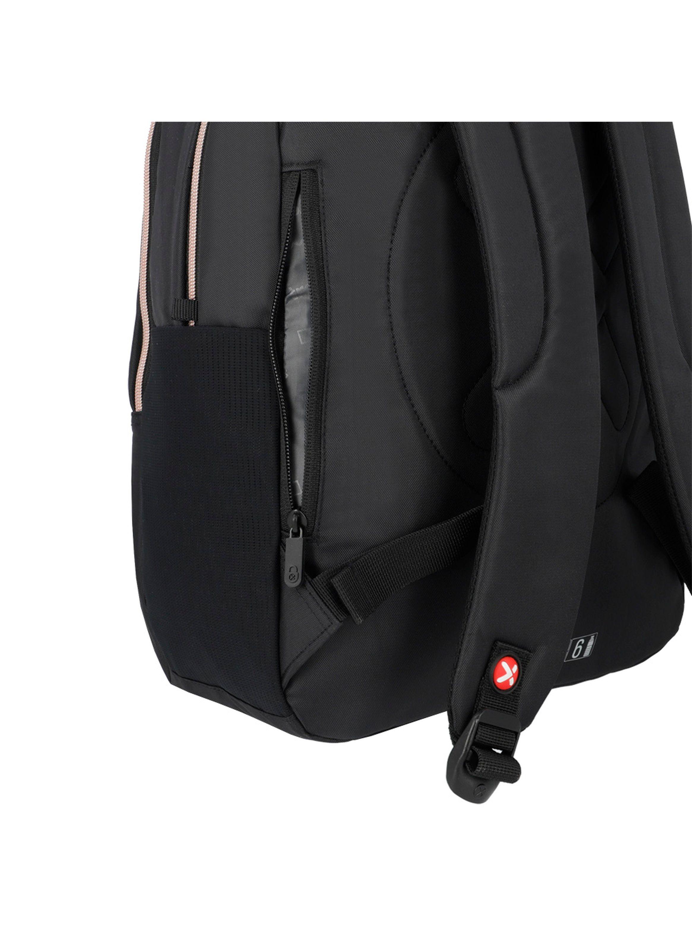 Mochila Notebook Xtrem Kansas 5XT Negro/Rose Gold 15"-6