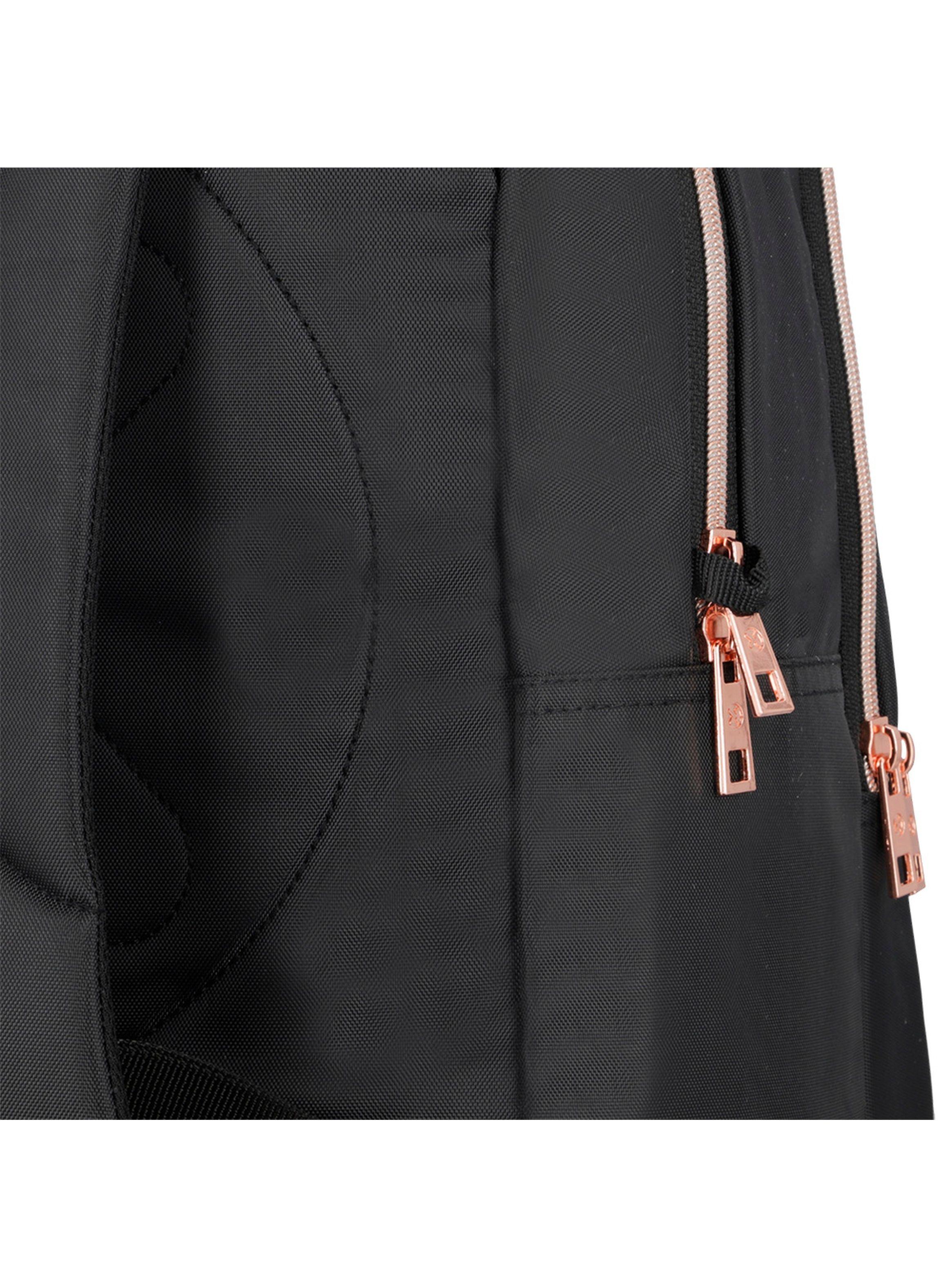 Mochila Notebook Xtrem Kansas 5XT Negro/Rose Gold 15"-7