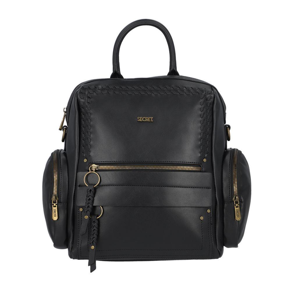 Mochila Mujer Dallas Negra Secret-0