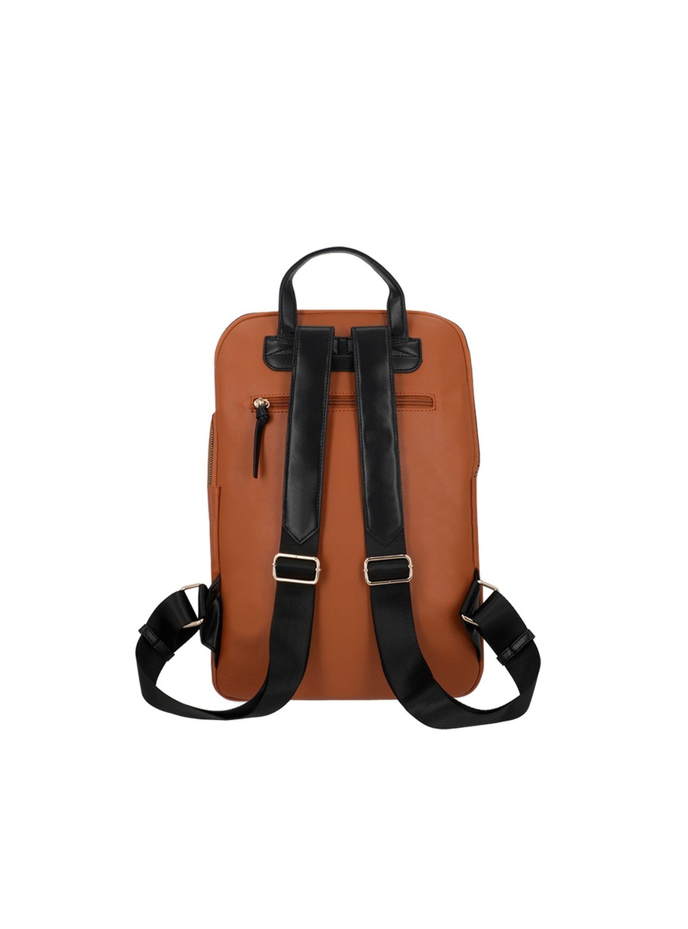 Mochila Notebook Secret Valencia FW25 Café 14"-2