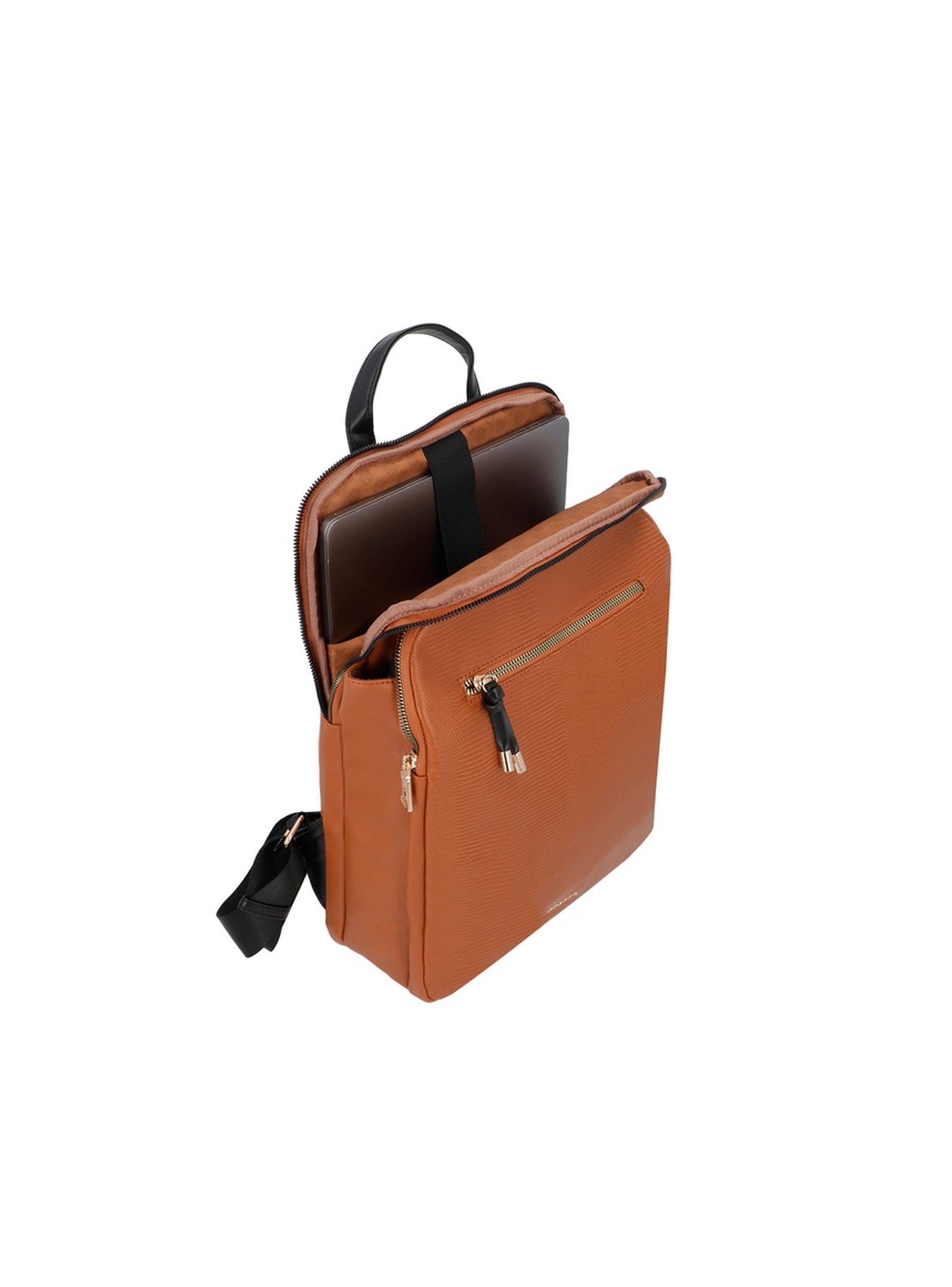 Mochila Notebook Secret Valencia FW25 Café 14"-4