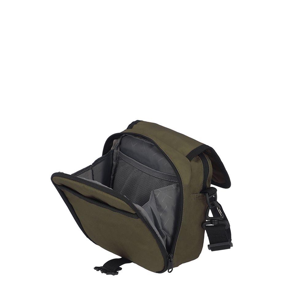 Bolso Cruzado Three Verde Pequeño-5