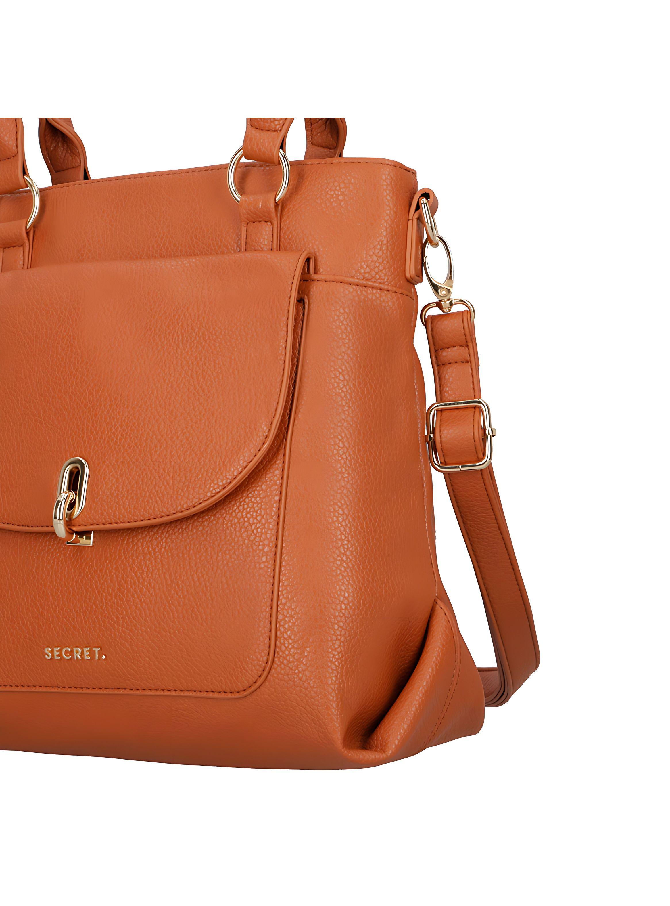 Cartera de hombro Secret Montana FW24 Café L-4