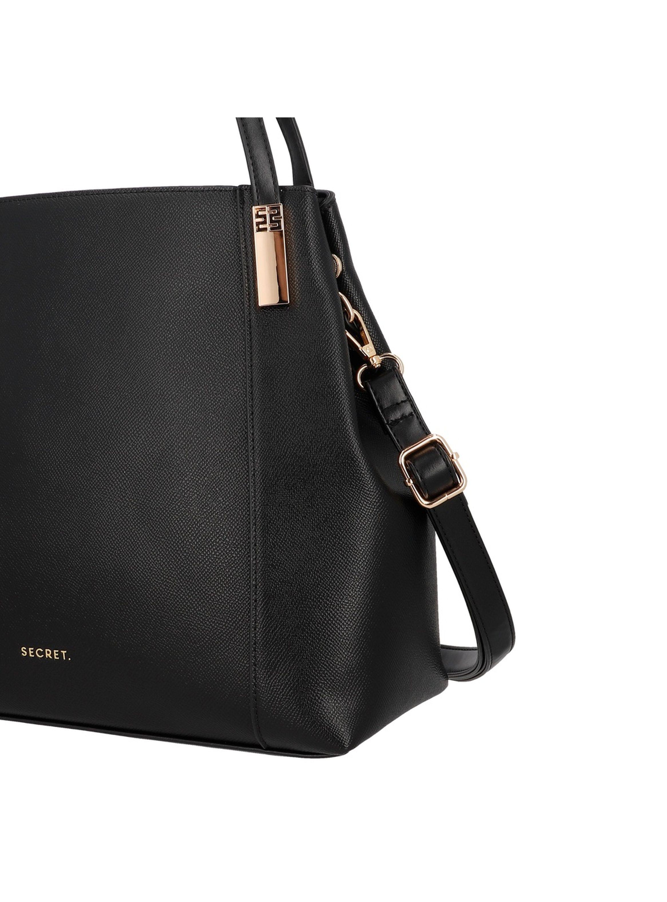 Cartera de hombro Secret Zagreb ST6 L Negro-4