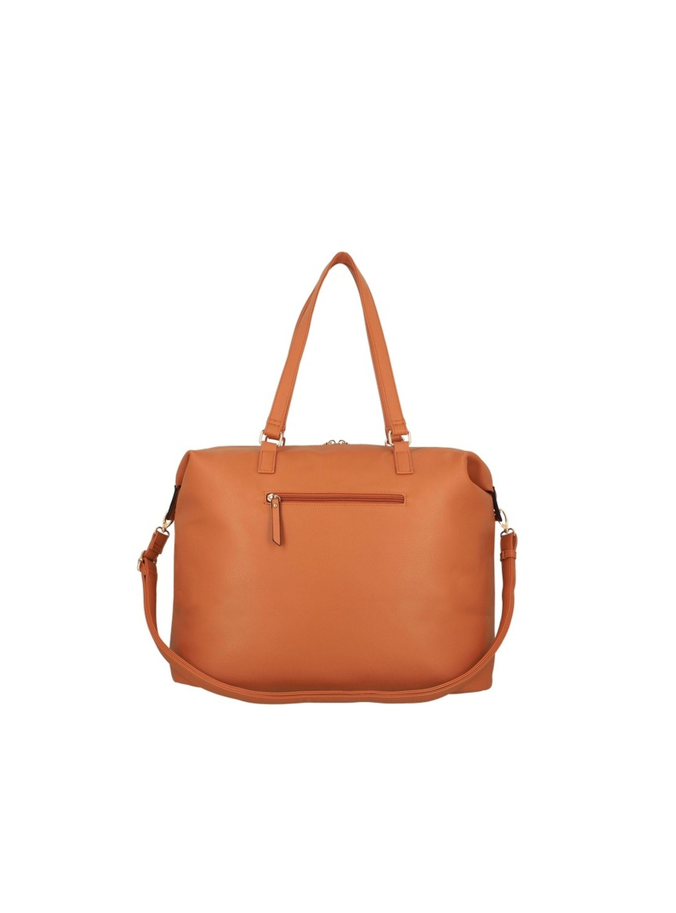 Bolso de Viaje Secret Lourdes FW25 L Café Medio-2