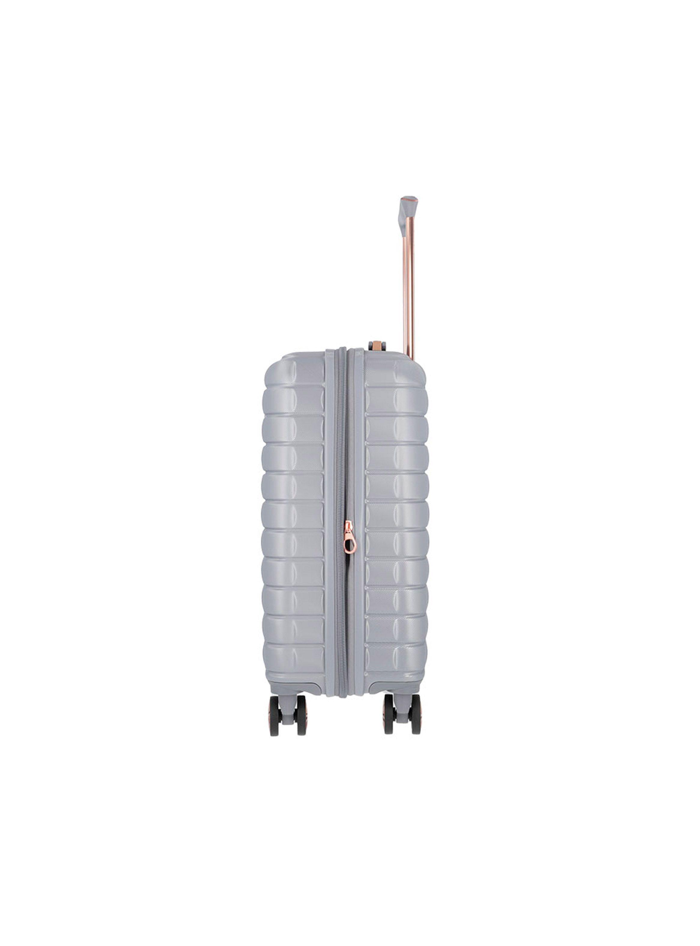 Maleta de Cabina Saxoline Spinwave Gris-4